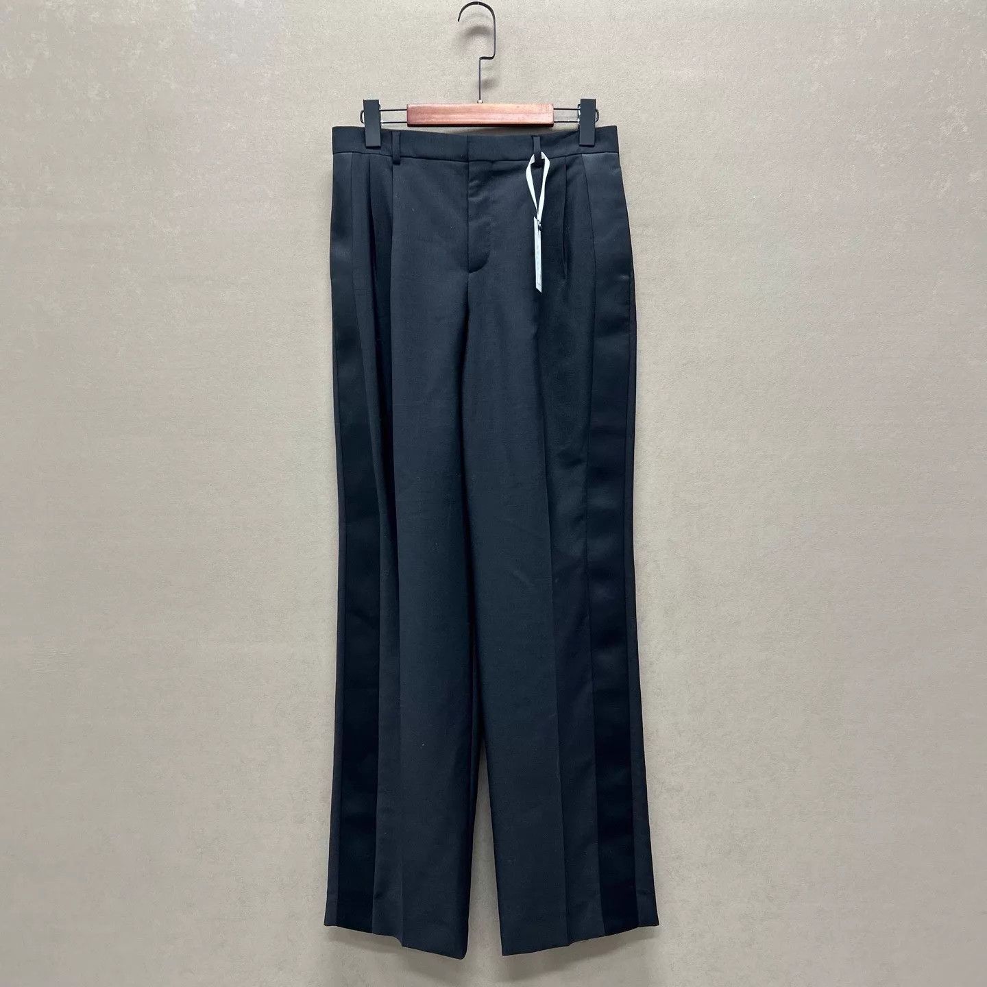 Celine Celine New With Tags Black Side Silk Pants Size 36 Size 26" / US 2 / IT 38 - 1 Thumbnail
