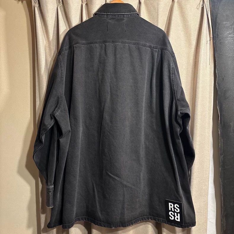 Raf Simons Raf Simons Embroidered and washed to make old denim shirts- Size US M / EU 48-50 / 2 - 2 Thumbnail