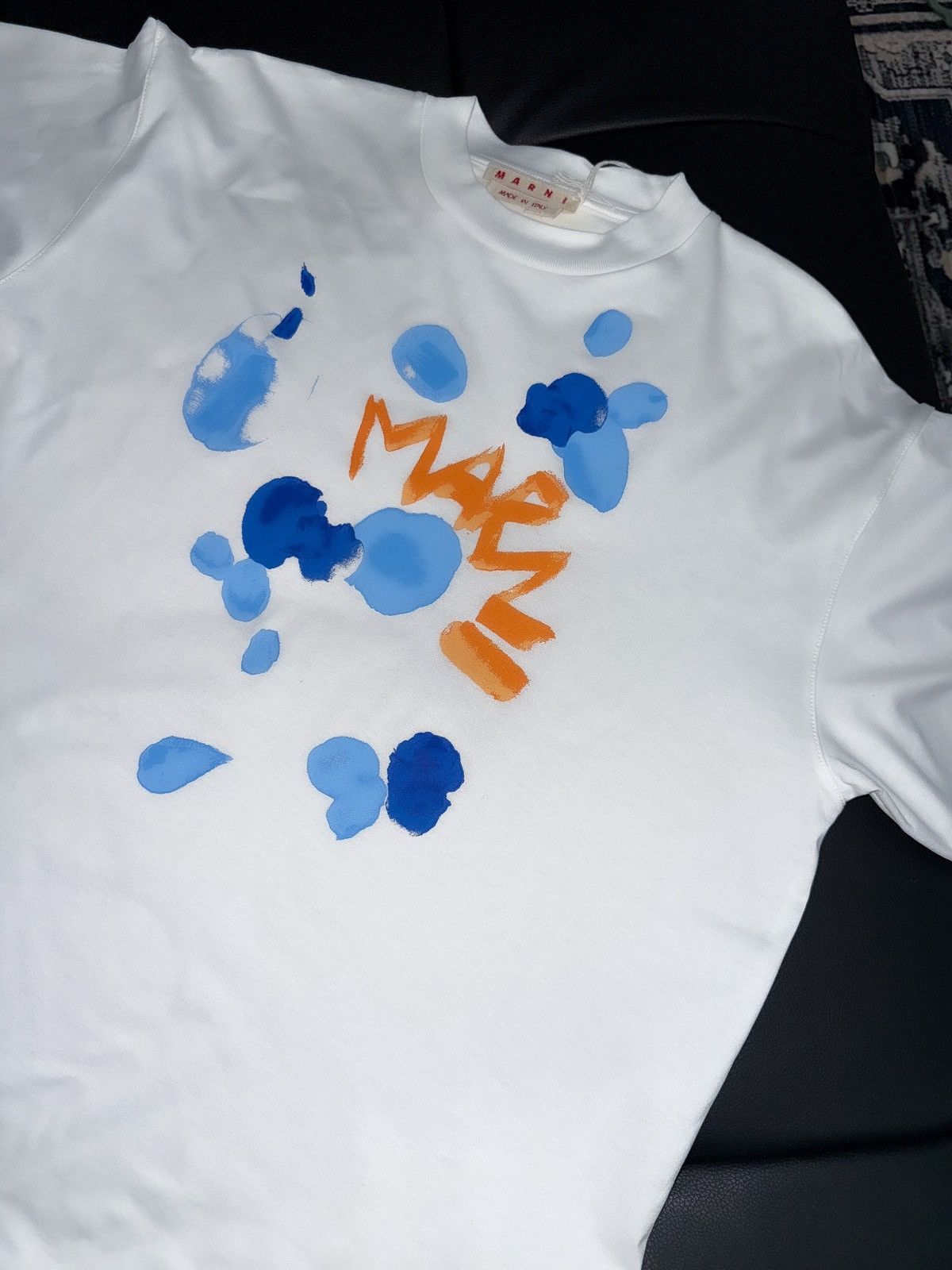 Marni Marni logo t shirt Size US M / EU 48-50 / 2 - 2 Thumbnail