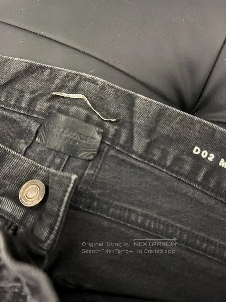 Hedi Slimane Saint Laurent 16SS Runway Distressed Jeans. Size US 32 / EU 48 - 3 Thumbnail
