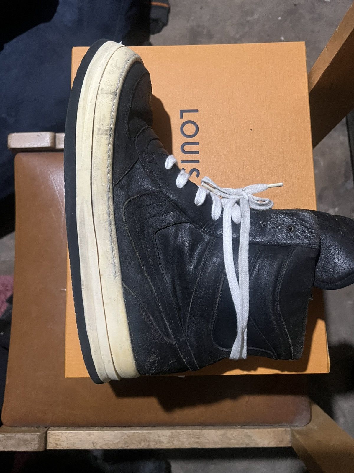 Rick Owens × Rick Owens Drkshdw Rick Owen Dunks Size US 12 / EU 45 - 13 Thumbnail