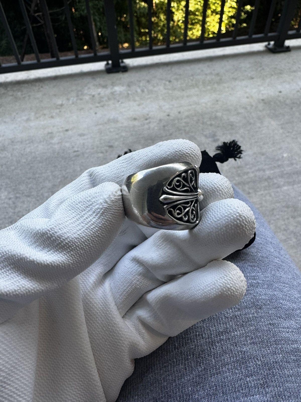 Chrome Hearts Chrome Hearts Oval Ring Size ONE SIZE - 4 Thumbnail