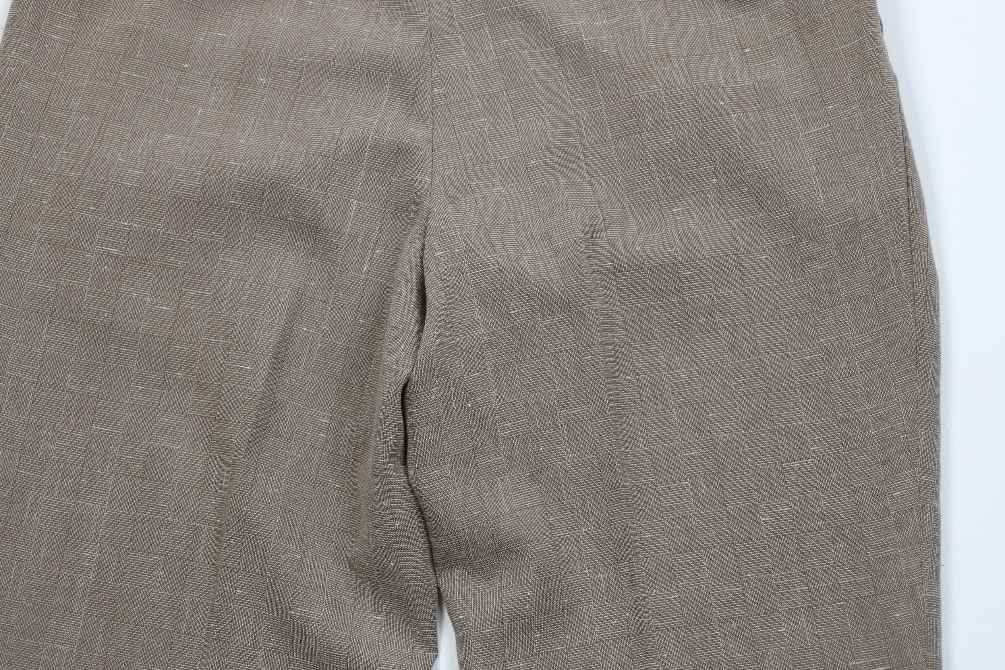 Vintage Vintage 90s Streetwear Knit Wide Leg Chino Pants Checkered Size US 36 / EU 52 - 12 Thumbnail