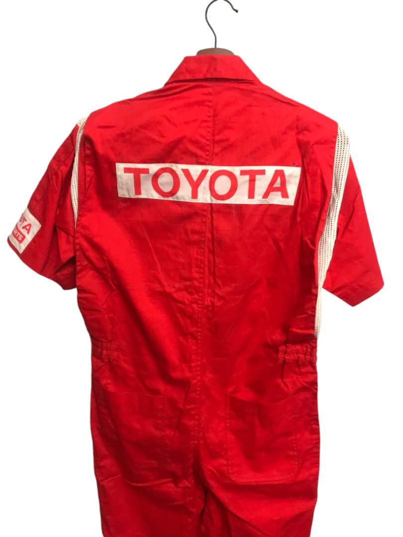 Japanese Brand × Sports Specialties × Vintage Vintage 90's Toyota Coverall Overall Japanese Racing Size US M / EU 48-50 / 2 - 8 Thumbnail