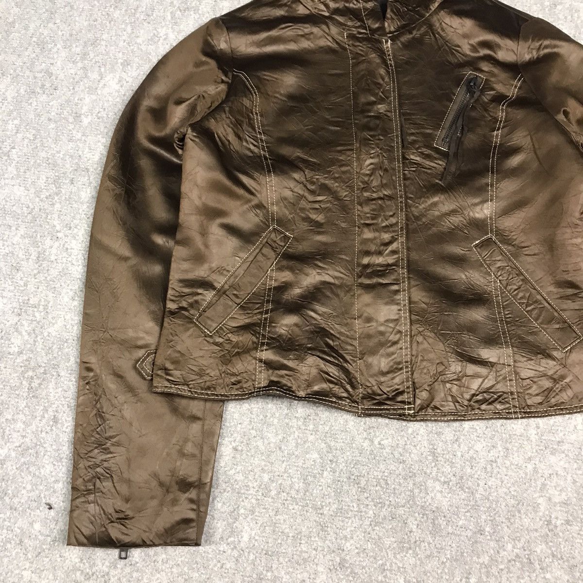Japanese Brand DESVISIO CROPPED JACKET MADE IN JAPAN Size M / US 6-8 / IT 42-44 - 3 Thumbnail