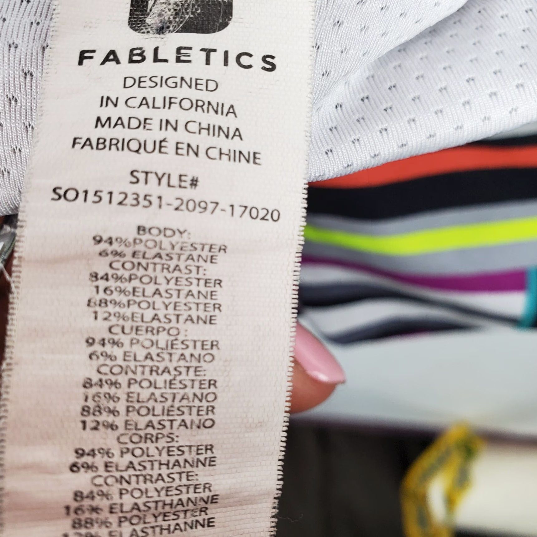 Fabletics Fabletics Running Shorts Women's XS Multicolor Abstract Polyester Stretch Lined Sh Size 26" / US 2 / IT 38 - 5 Thumbnail