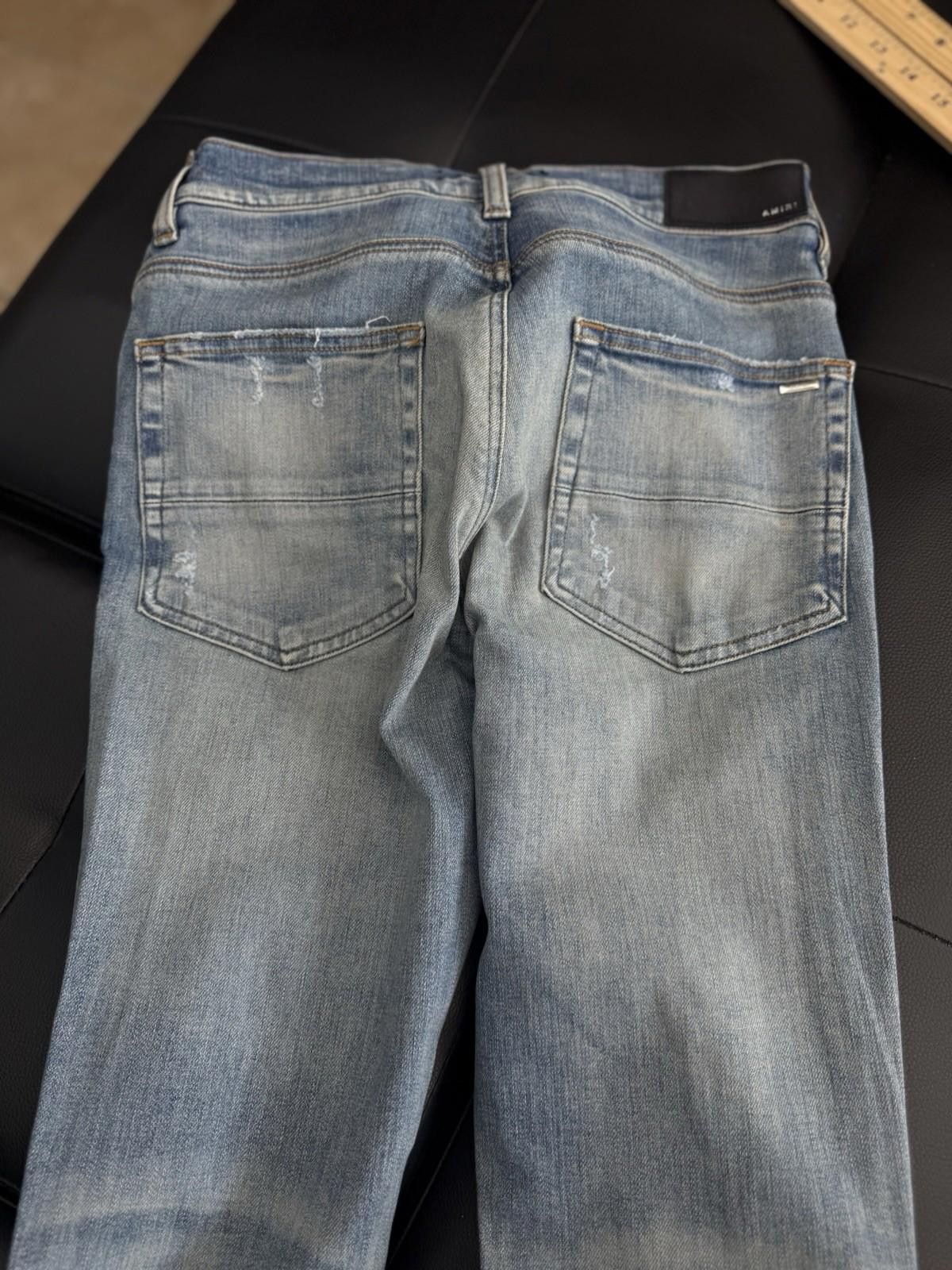 Amiri Size 30 - Amiri Casual Ripped Jeans $1290 Retail Denim Size US 30 / EU 46 - 8 Thumbnail
