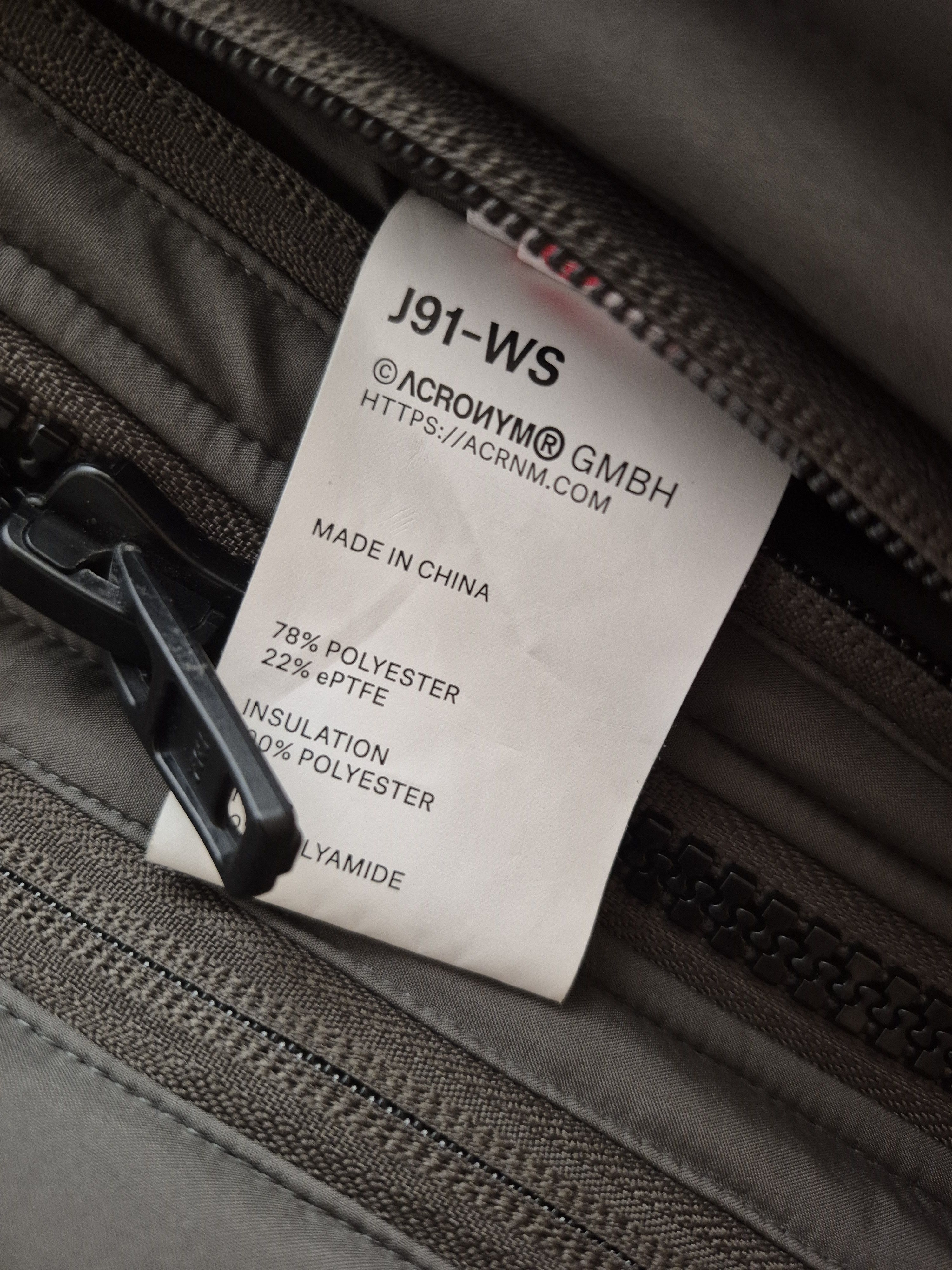 Acronym J91-WS Modular Liner Jacket Size US XS / EU 42 / 0 - 7 Thumbnail