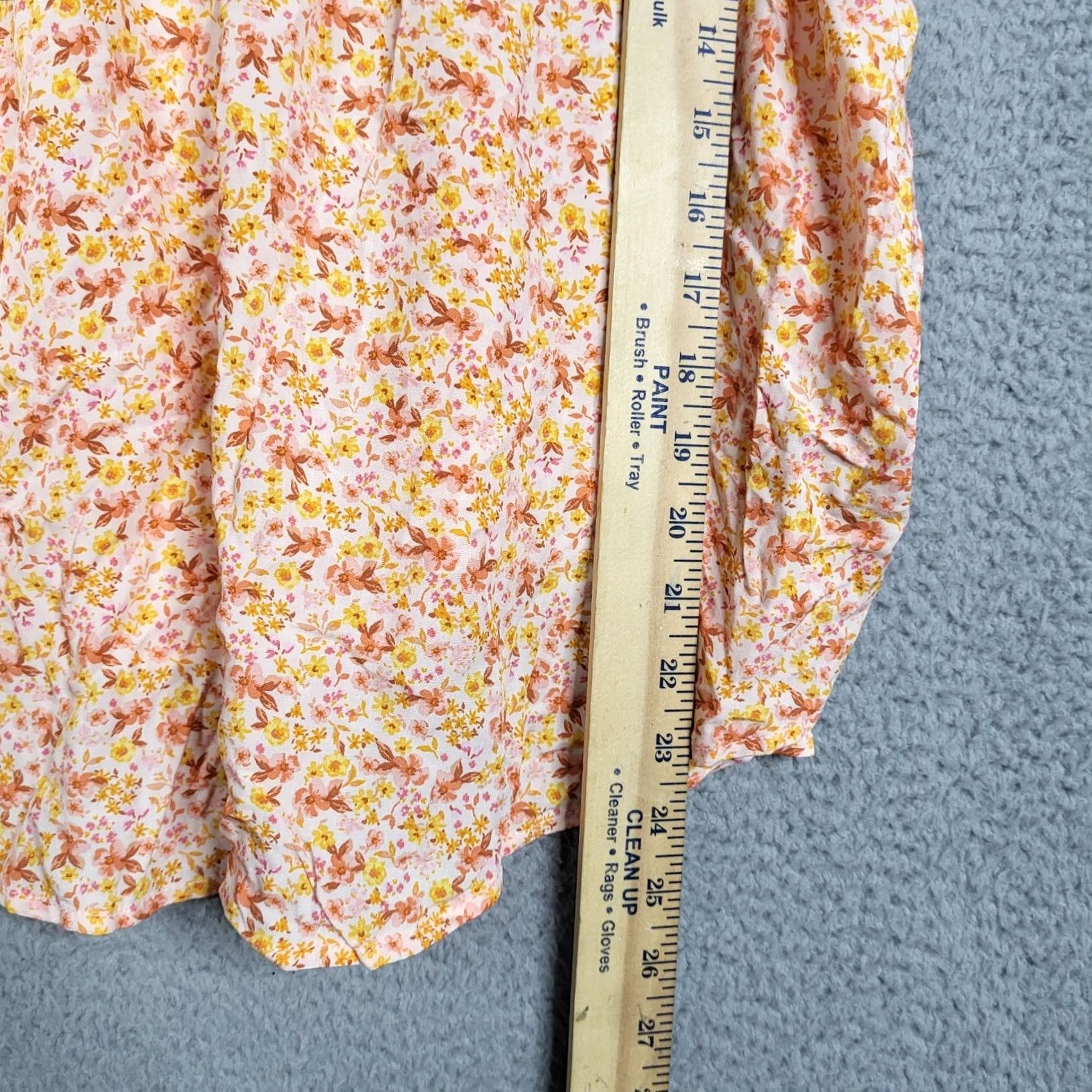 Old Navy Old Navy Women's Yellow Floral Printed Swing Scoop Cami top Petite Size L NEW Size L / US 10 / IT 46 - 7 Thumbnail