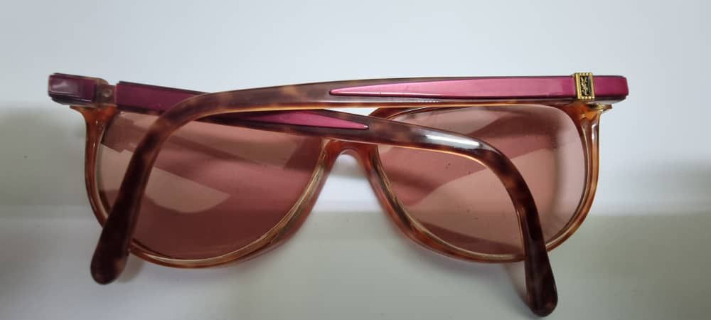 Vintage × Yves Saint Laurent 1970s YSL Yves Saint Laurent France Spectacles Rare rayban Size ONE SIZE - 5 Thumbnail
