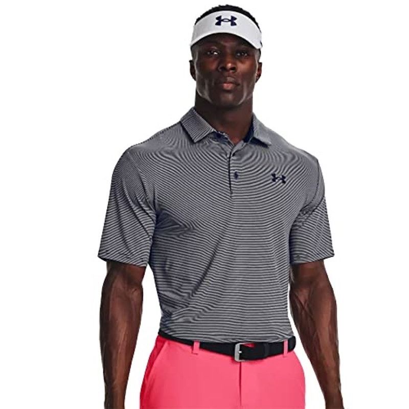 Under Armour Mens under Armour striped playoff polo 3.0 Size Med NWT $70 Size US M / EU 48-50 / 2 - 1 Thumbnail