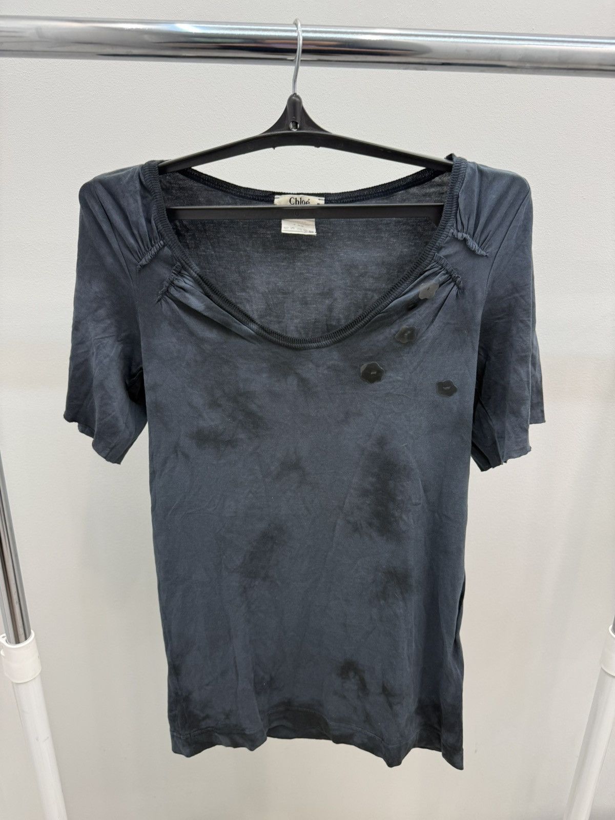Chloe Chloe Cotton Blouse For The Japanese Market Size XS / US 0-2 / IT 36-38 - 1 Thumbnail