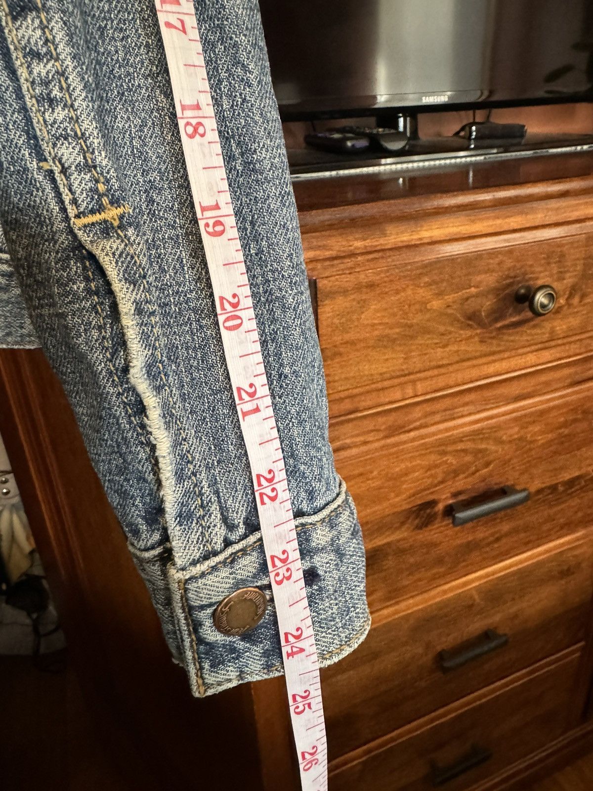 Levi's × Vintage Levi’s Faded Blue Denim Jacket Size US L / EU 52-54 / 3 - 5 Thumbnail