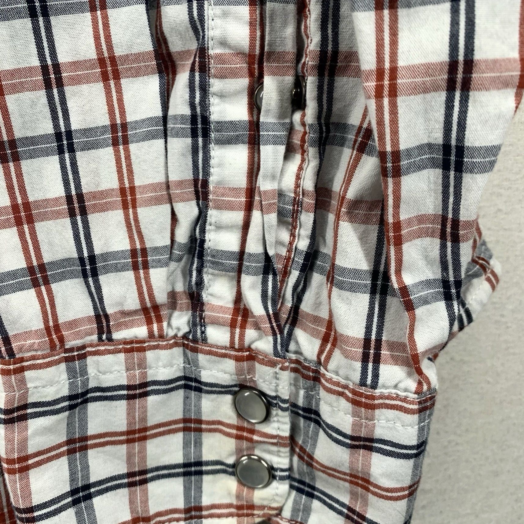 Old Navy Vintage Old Navy Western Plaid Pearl Snap Shirt Men Big & Tall 3XLT Cotton Retro Cowboy Size US XXL / EU 58 / 5 - 7 Thumbnail