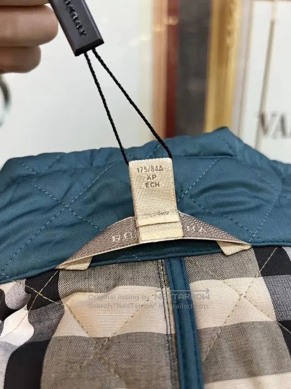 Burberry Burberry Green Quilted Women's Spring Jacket. Size XS / US 0-2 / IT 36-38 - 6 Thumbnail