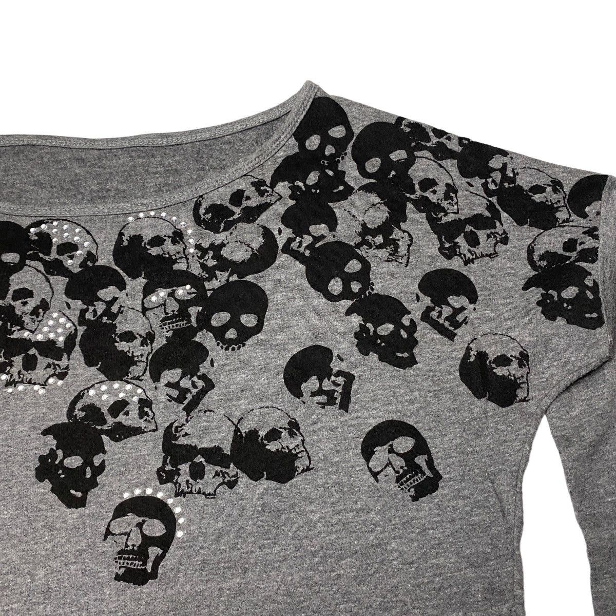 14th Addiction × Japanese Brand × KMRii Japanese Skull Studded Bones IfsixWasnine Style Raglan Size US M / EU 48-50 / 2 - 3 Thumbnail