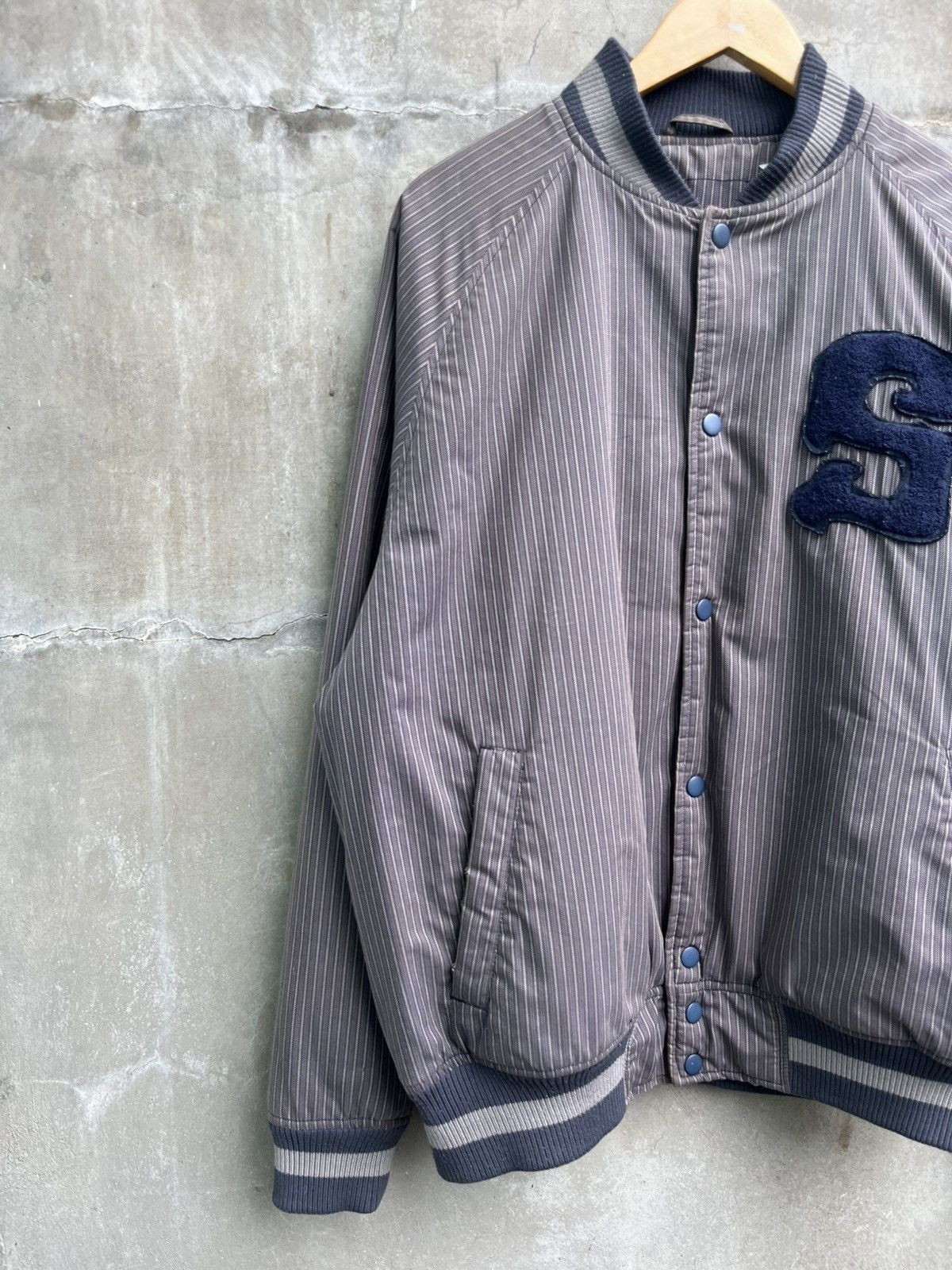 Stussy S Logo Varsity Jacket Size US XL / EU 56 / 4 - 2 Thumbnail