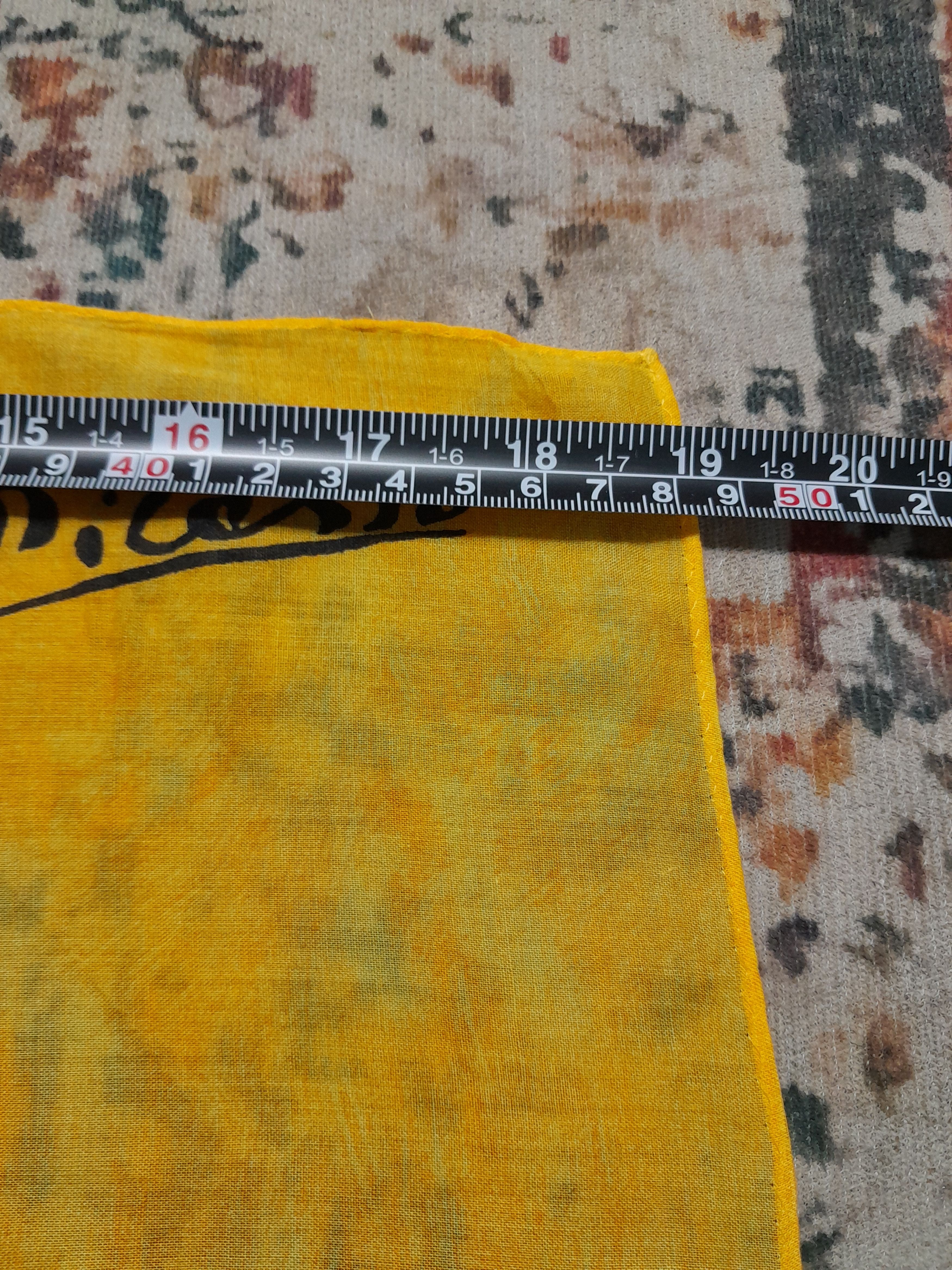 Vintage Pablo Picasso Bandana Size ONE SIZE - 9 Thumbnail