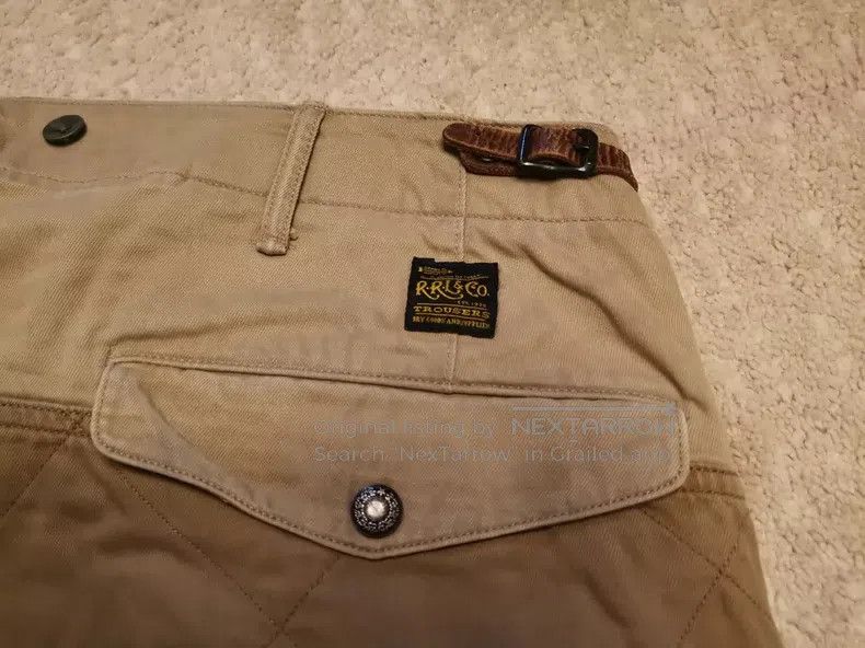 RRL Ralph Lauren RRL Ralph Lauren Old work pants Size US 38 / EU 54 - 6 Thumbnail