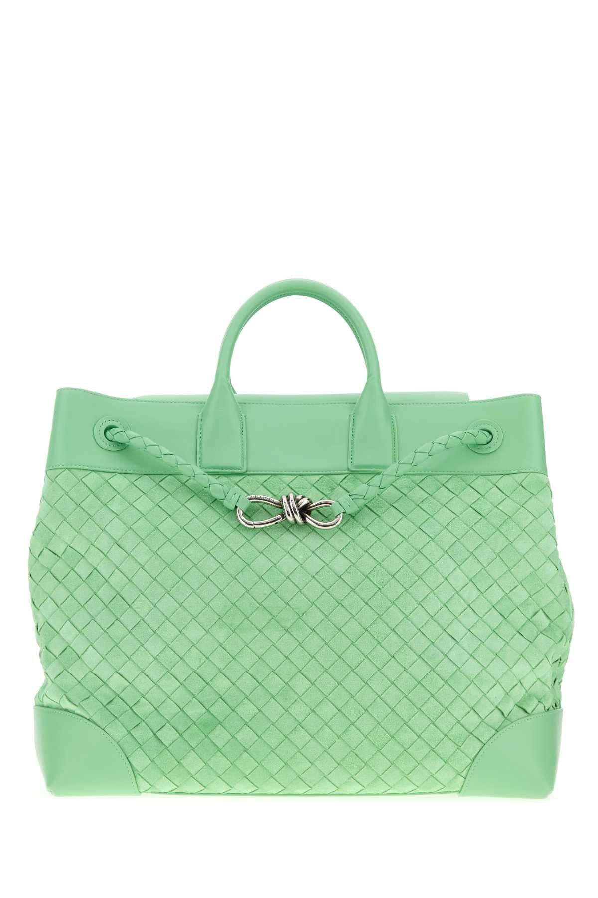 Mint Green Large Andiamo Voyager Travel Bag