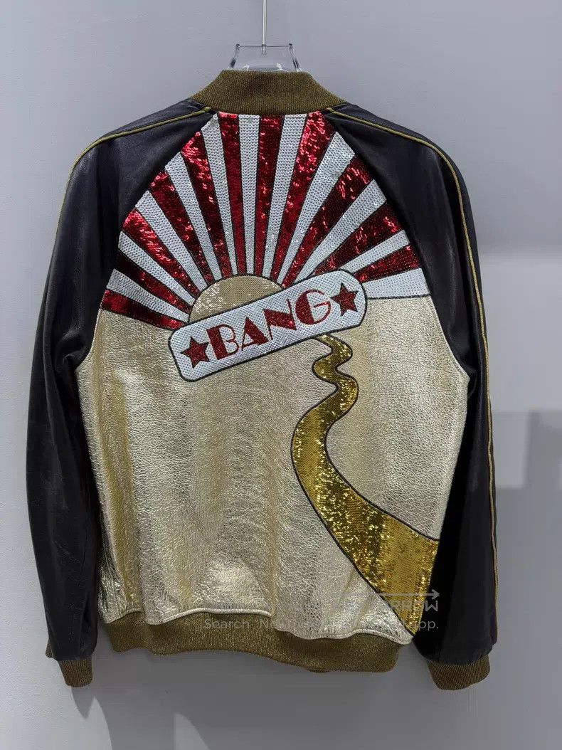 Saint Laurent Paris Saint Laurent Paris Baseball Jacket i Size US M / EU 48-50 / 2 - 2 Thumbnail
