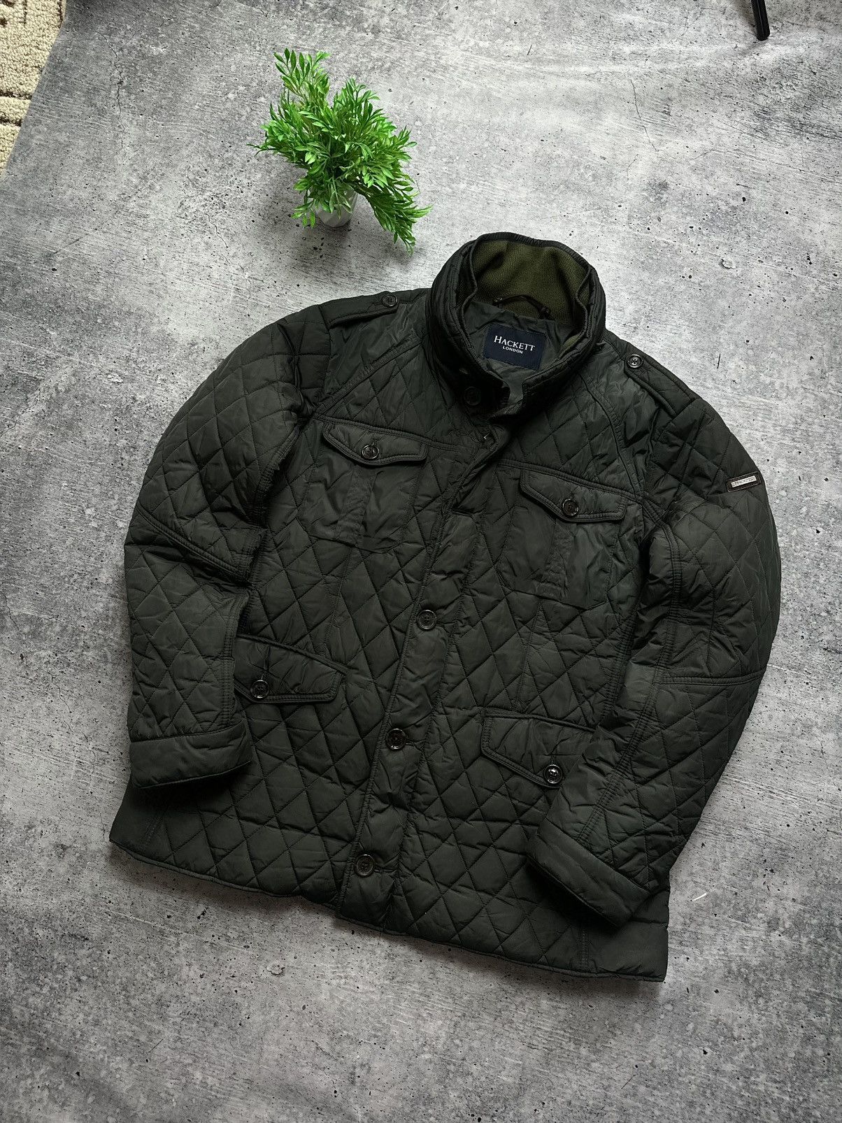 Hackett Hackett Quilted Insulated Hype Y2K Jacket Utility Size US XXL / EU 58 / 5 - 2 Thumbnail