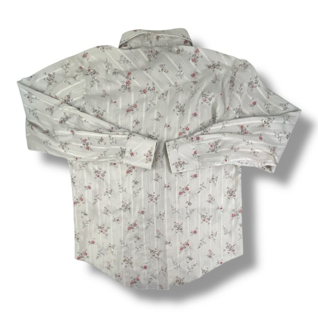 Other Vintage Westerners Lightweight Snap Button Floral Western To Size XL / US 12-14 / IT 48-50 - 3 Thumbnail
