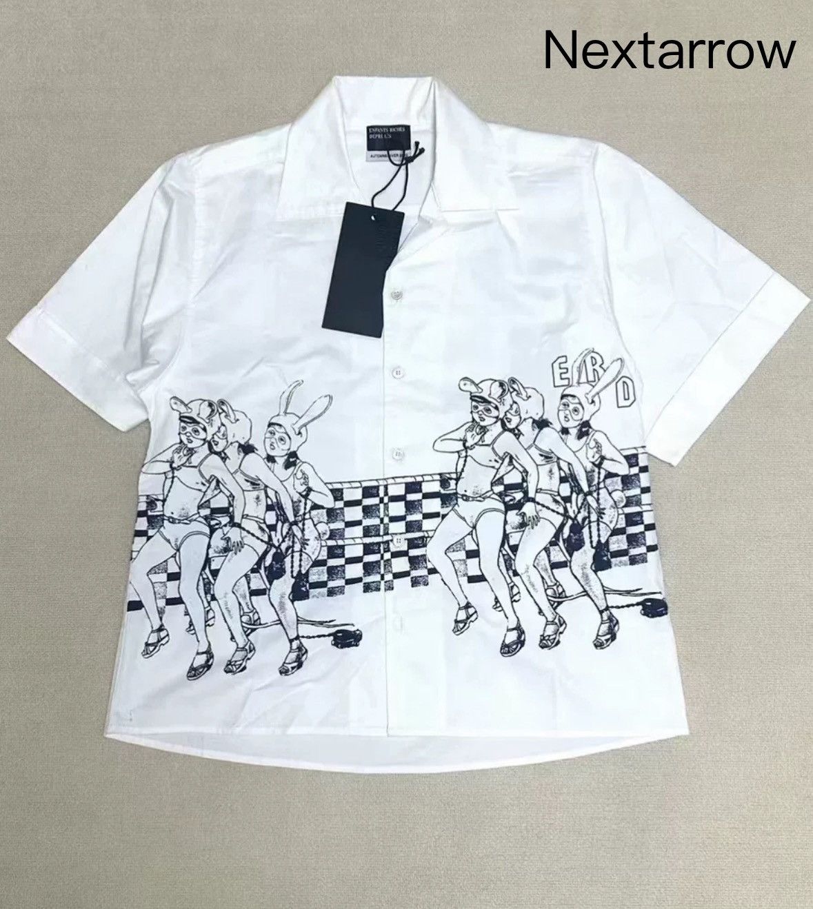 Enfants Riches Deprimes Enfants Riches Deporimes bunny girl shirt short sleeves Size US M / EU 48-50 / 2 - 1 Thumbnail