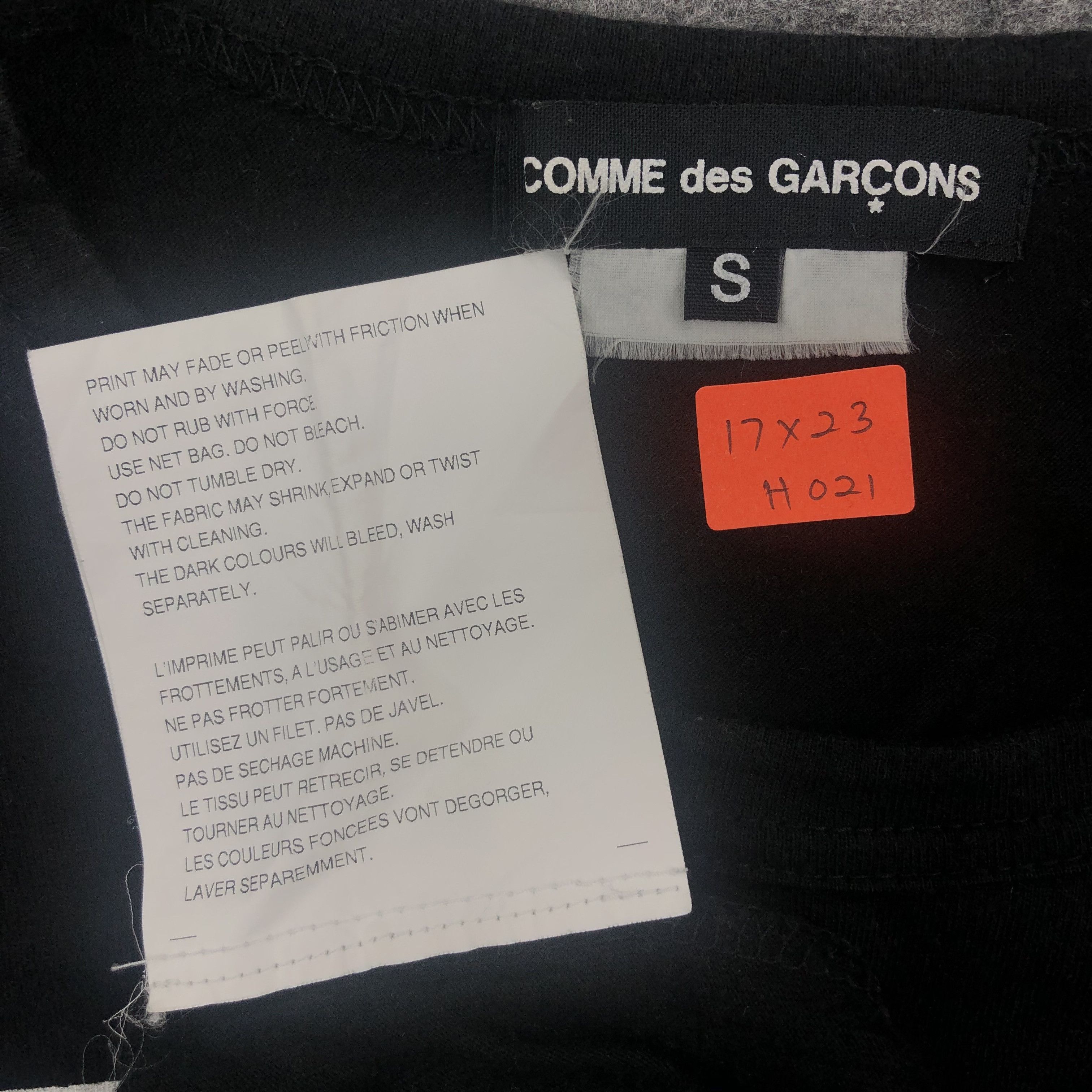 Comme des Garcons Vintage Comme Des Garcons Tshirt - H021 Size S / US 4 / IT 40 - 6 Thumbnail