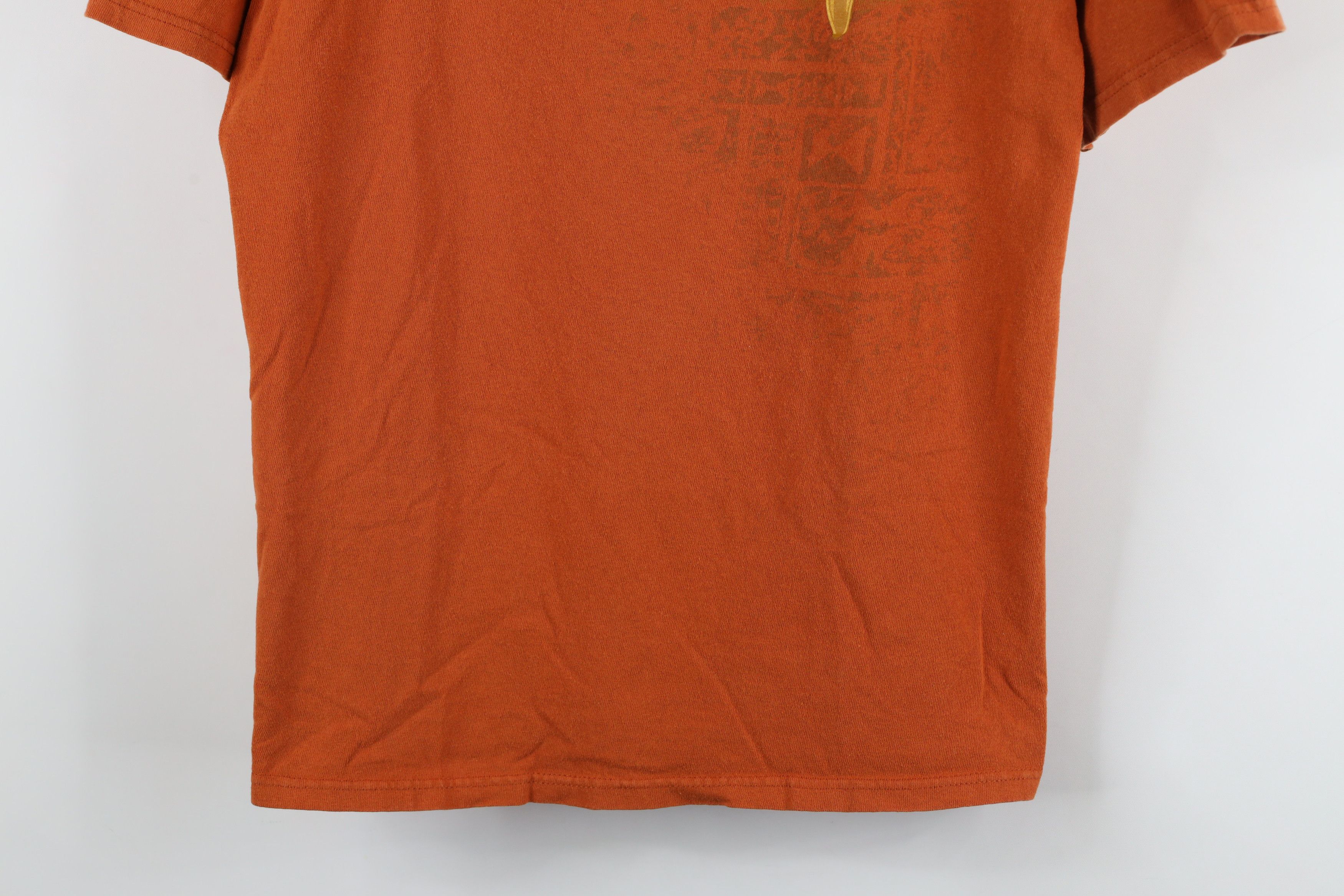 Vintage Vintage 90s Streetwear Hawaii Surfing T-Shirt Orange Size US M / EU 48-50 / 2 - 3 Thumbnail