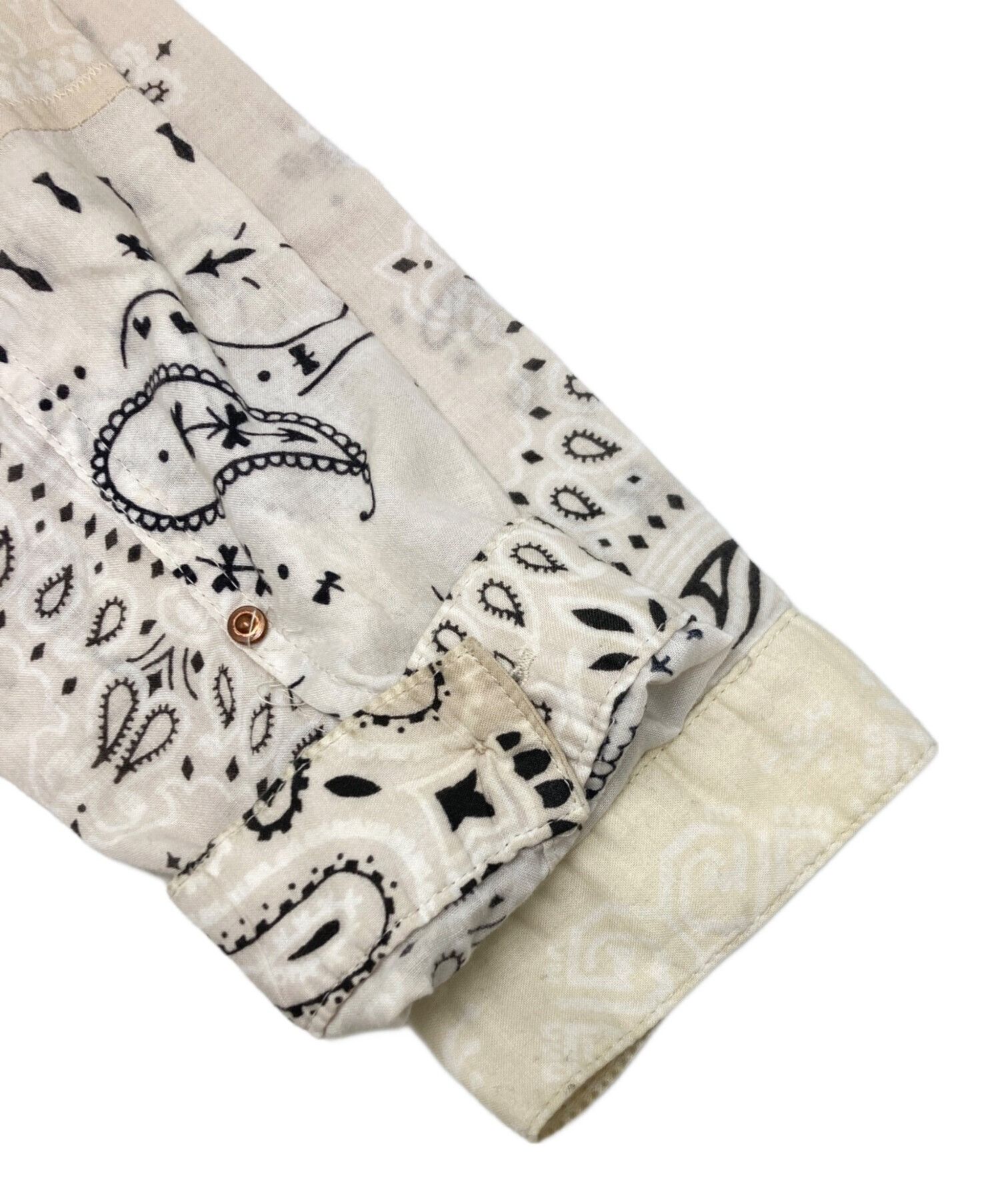 Kapital KAPITAL Gauze Bandana Patchwork pt 1st Jacket Beige Size M Size US M / EU 48-50 / 2 - 8 Thumbnail