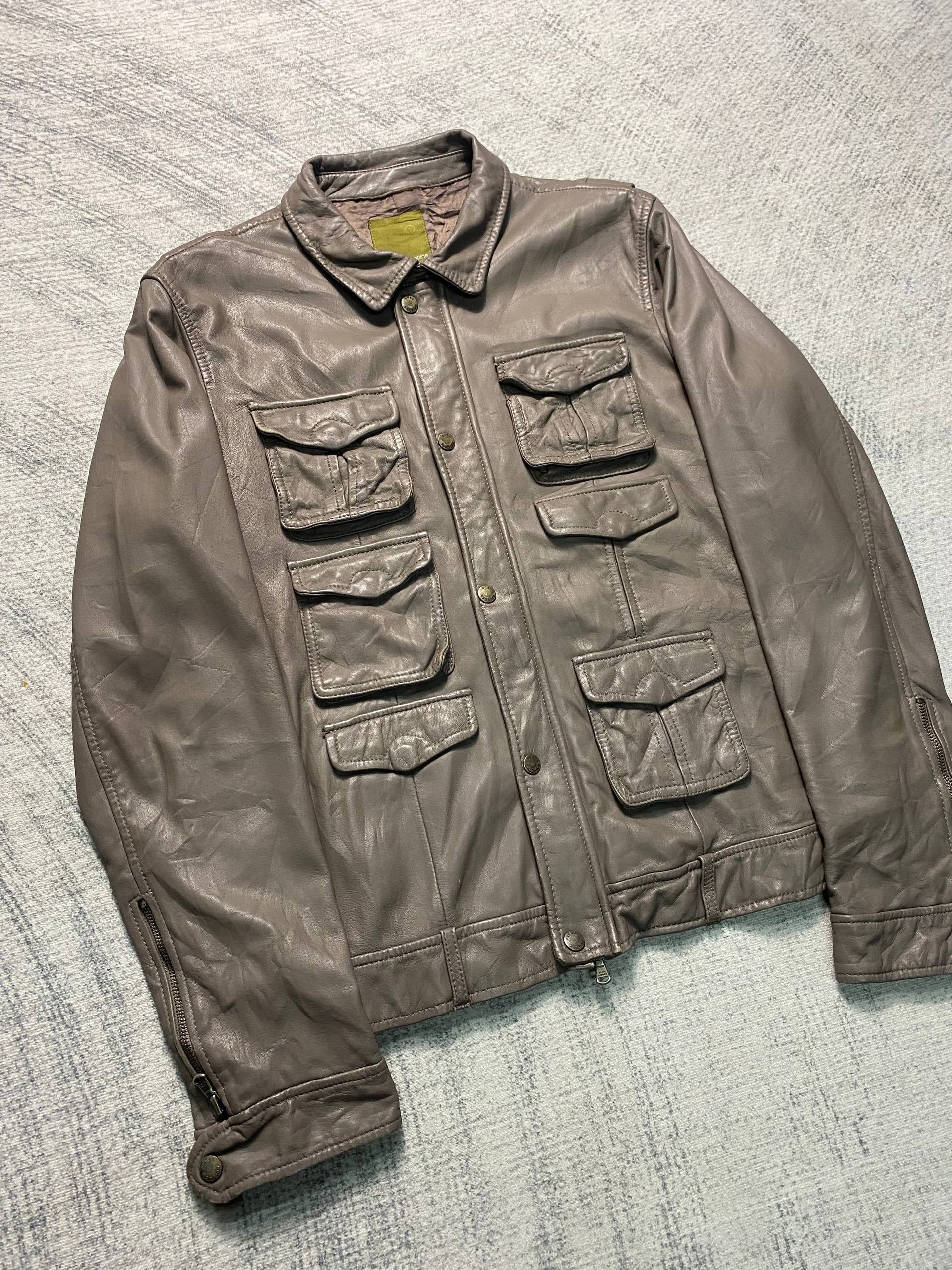 Codes Combine Codes Combine D&G Style Rare Multipocket Leather Jacket Size US M / EU 48-50 / 2 - 2 Thumbnail
