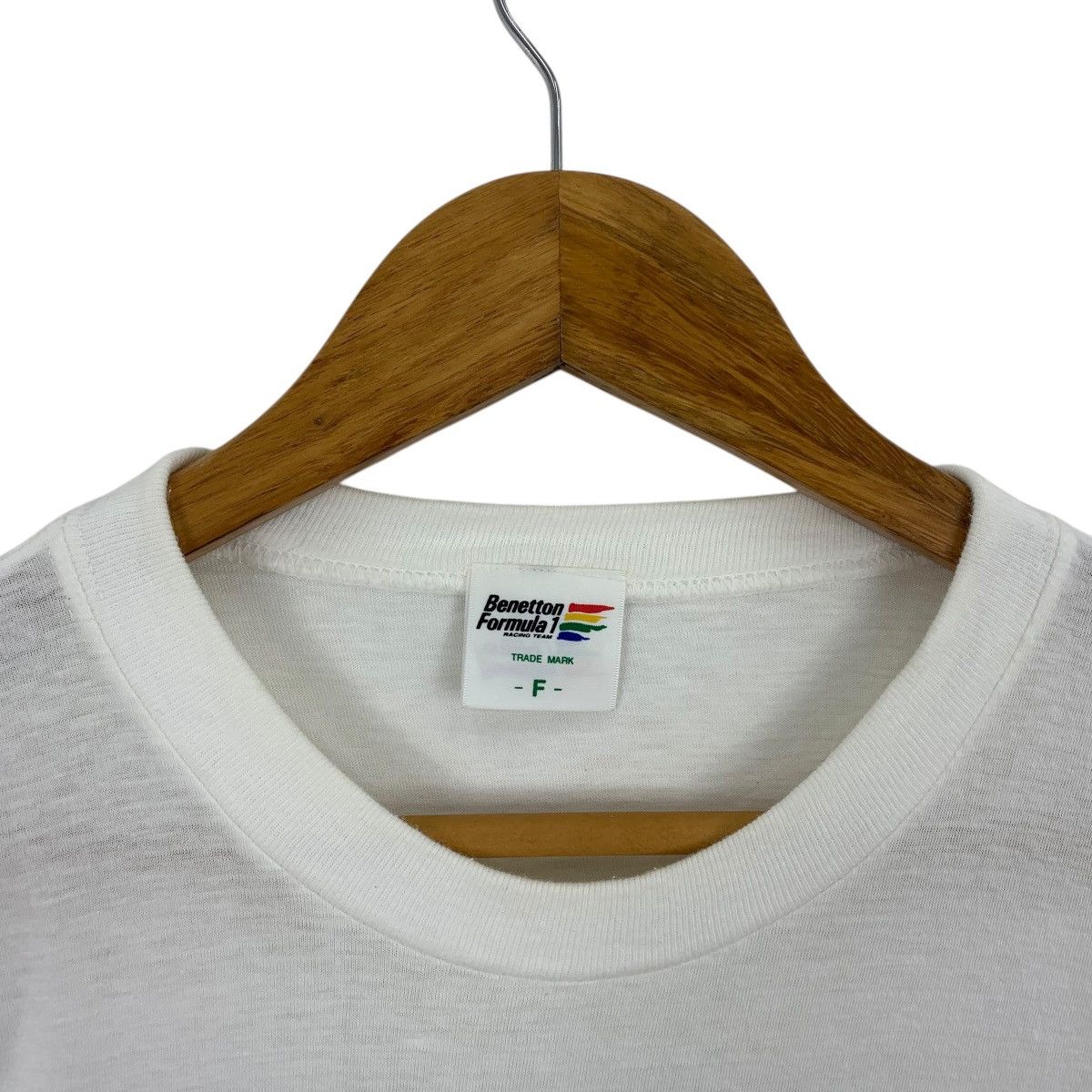 Benetton × Vintage Vintage BENETTON FORMULA 1 Racing Team tee Size US L / EU 52-54 / 3 - 8 Thumbnail