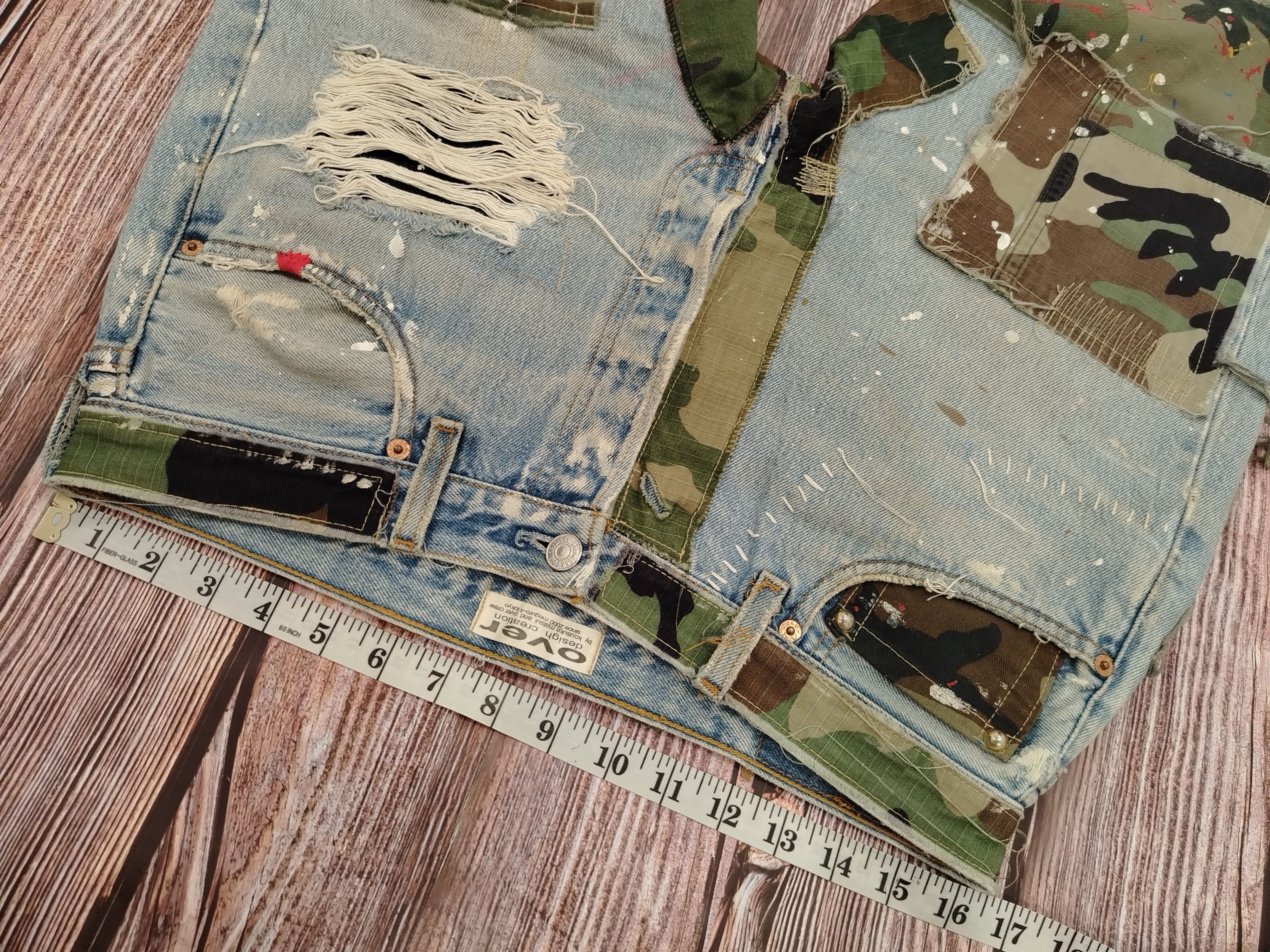 Levi's Levis 501 Jeans Vintage ARTWORK Army Size US 33 - 8 Thumbnail