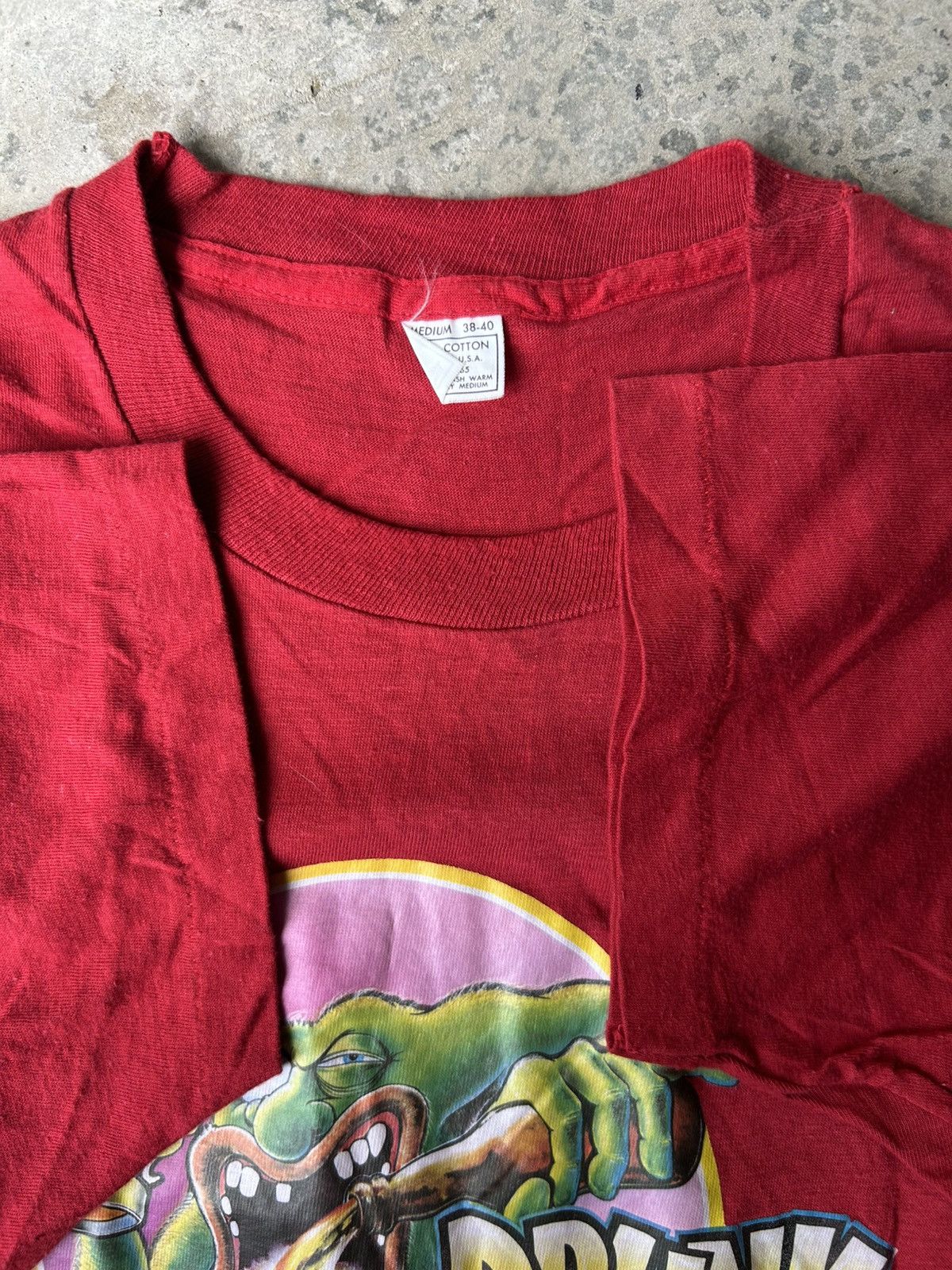 Vintage Vintage Drunk Again 1978 Tee Size US M / EU 48-50 / 2 - 3 Thumbnail