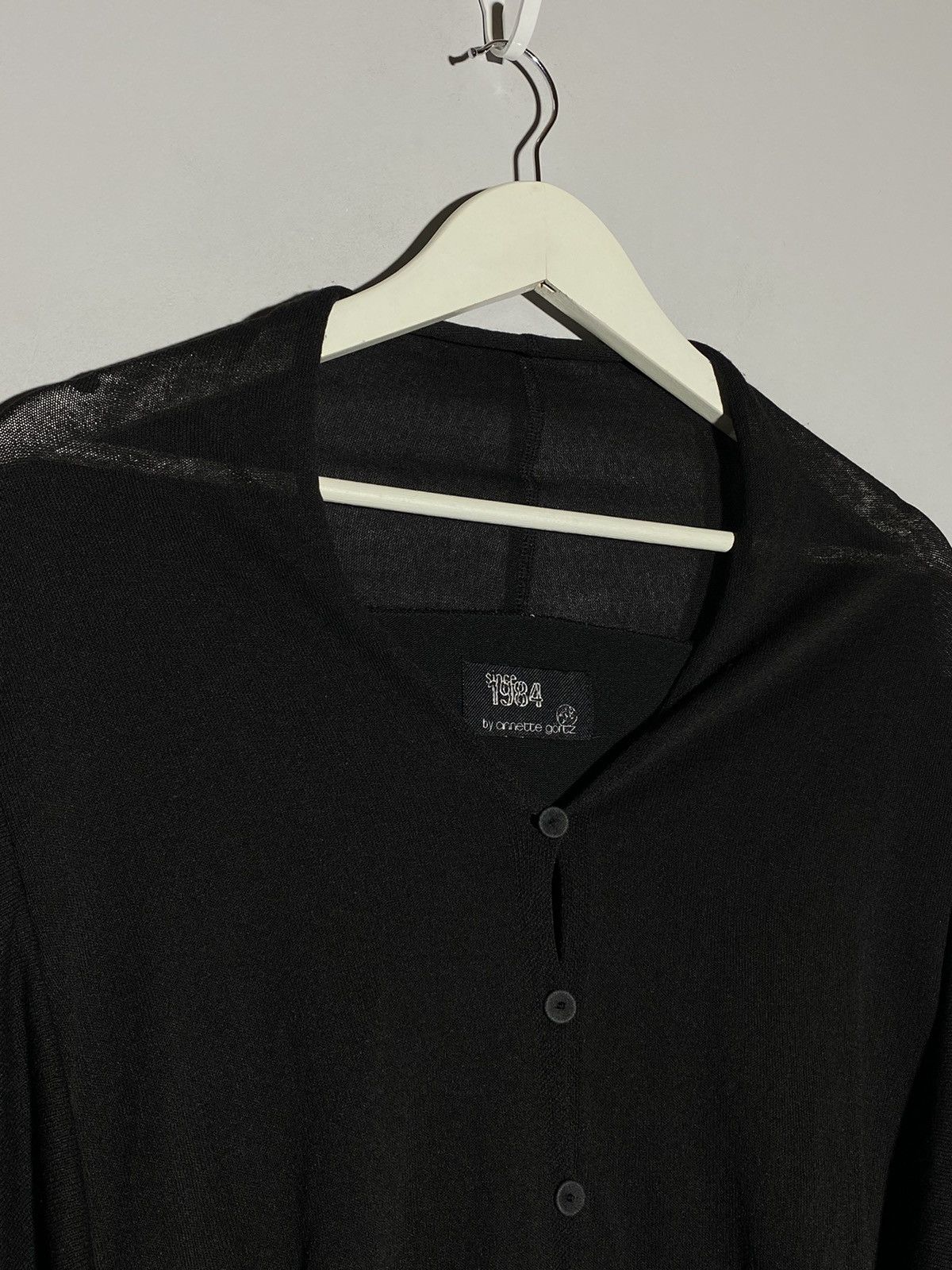 Annette Gortz Annette Gortz Avant Garde Rick Owens Style Mesh Cardigan Size M / US 6-8 / IT 42-44 - 17 Thumbnail