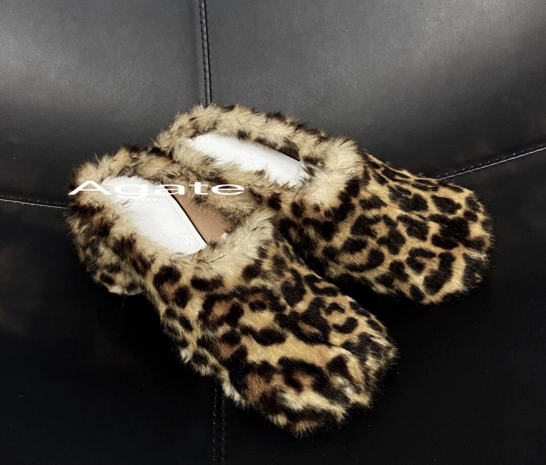 Maison Margiela Maison Margiela New Leopard Print Cute Mules 36 Size US 5.5 / IT 35.5 - 1 Thumbnail