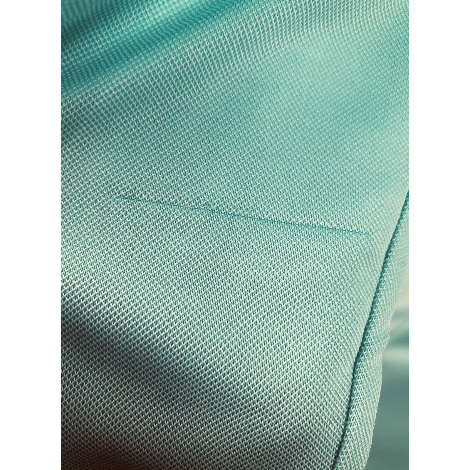 Vintage HOLDERNESS & BOURNE / THE GUILFORD - Knit PIQUE Polo Md. Shirt - Greenish Blue - M - Men Size US M / EU 48-50 / 2 - 7 Thumbnail