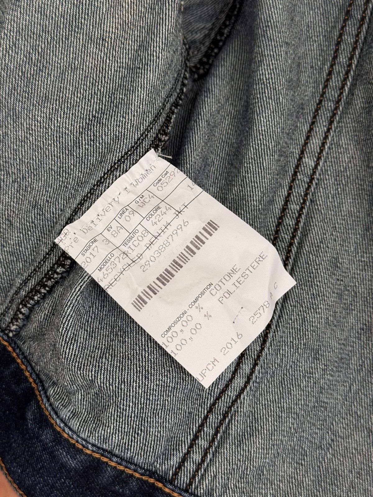 Alexander McQueen × MCQ × McQ Alexander McQueen MCQ by Alexander Mcqueen W' Cropped Leather-Paneled Jacket Size S / US 4 / IT 40 - 14 Thumbnail