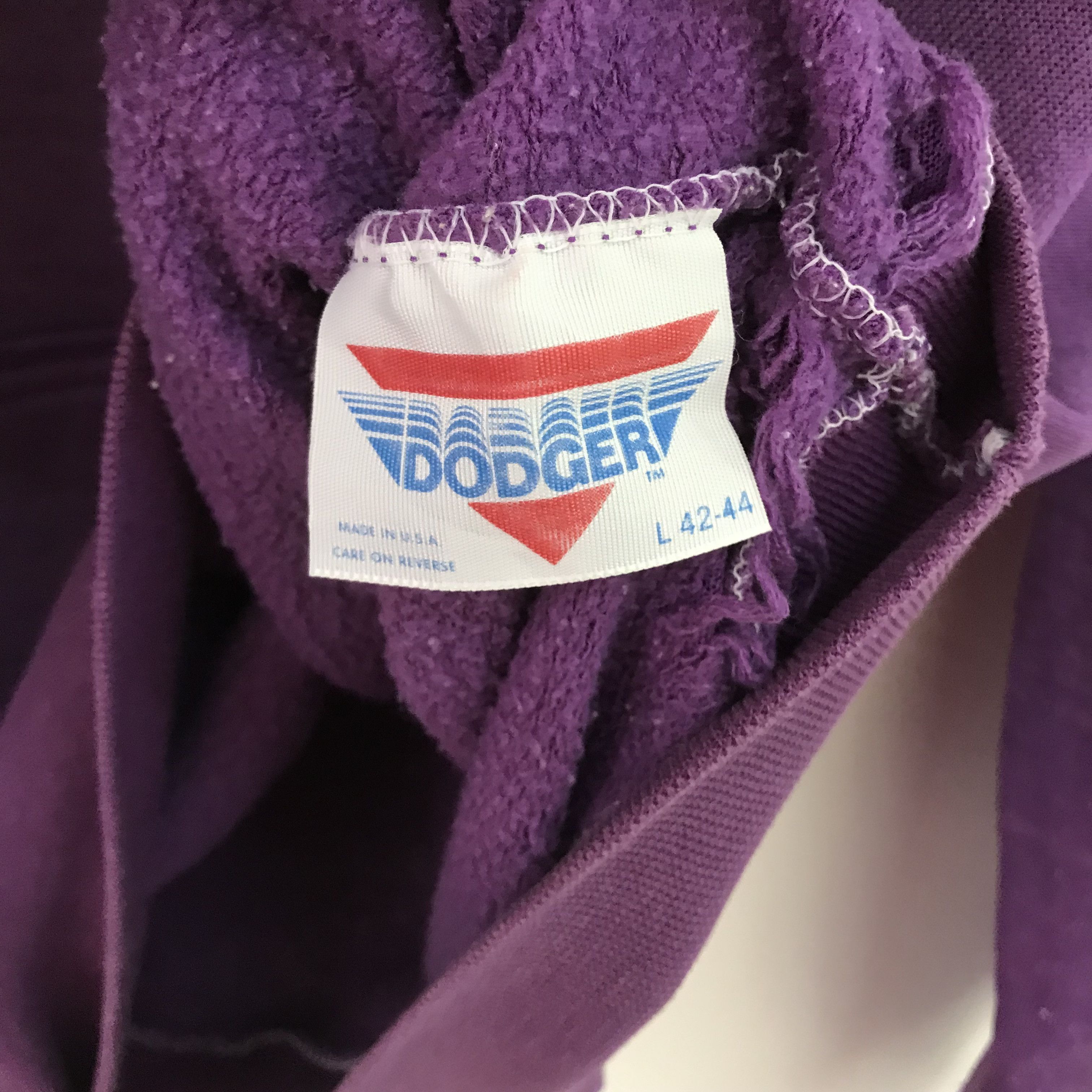 Japanese Brand Vintage 90s Distressed Mannheim Marlins Purple - 449 Size US L / EU 52-54 / 3 - 11 Thumbnail