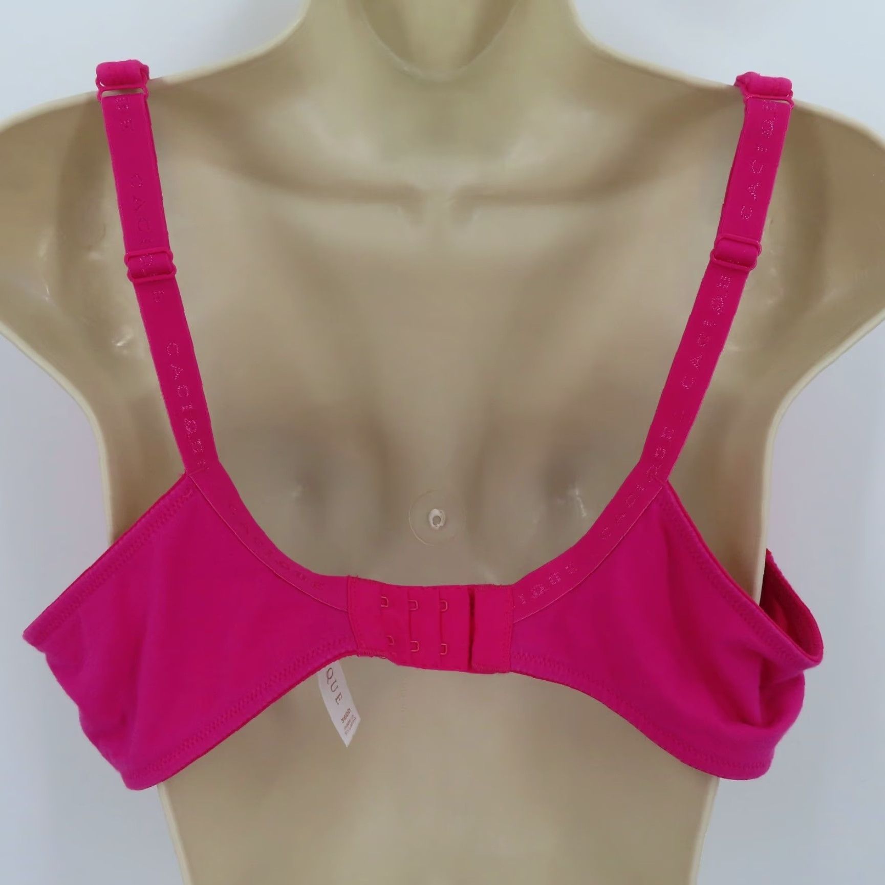 Pinko Cacique Bra 36DD Pink Lace Underwire Padded Lined Plunge T-Shirt Cup DD Womens Adult 36 Size ONE SIZE - 6 Thumbnail