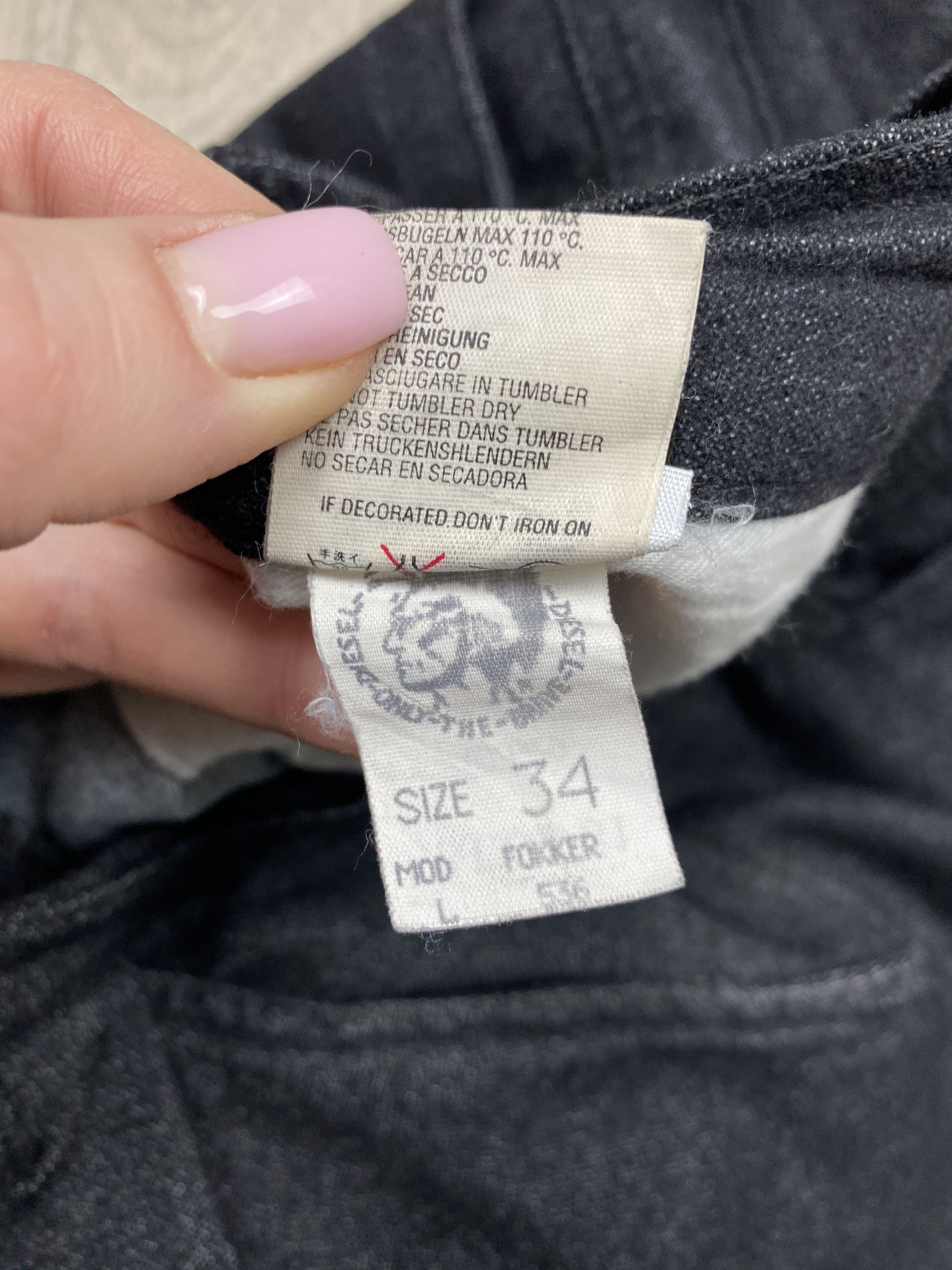 Diesel Diesel 90s Vintage Wool Nylon Pants Size US 34 / EU 50 - 8 Thumbnail