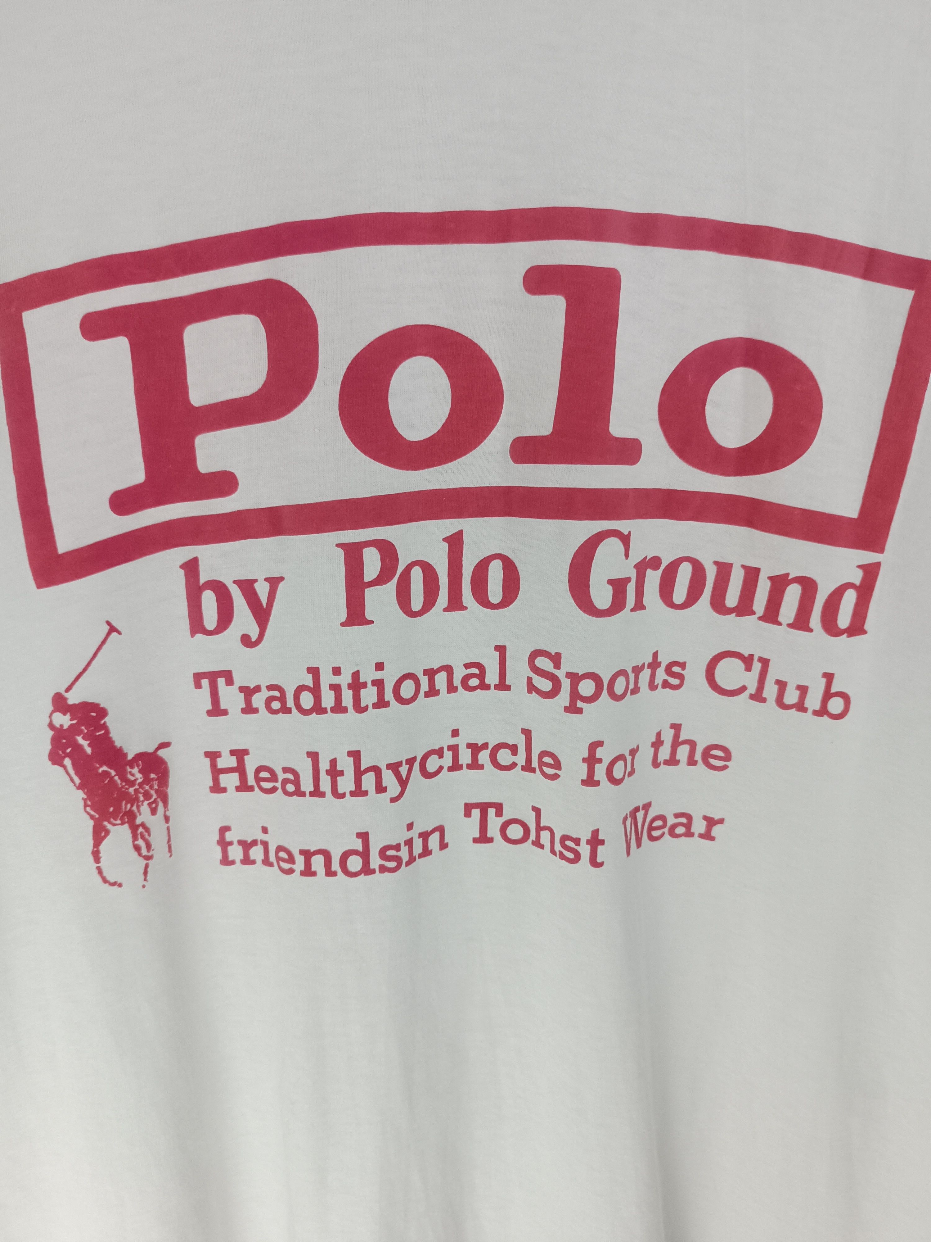 Other VINTAGE 90'S POLO GROUND SUPER SOFT TEE VERY RARE Size US L / EU 52-54 / 3 - 10 Thumbnail