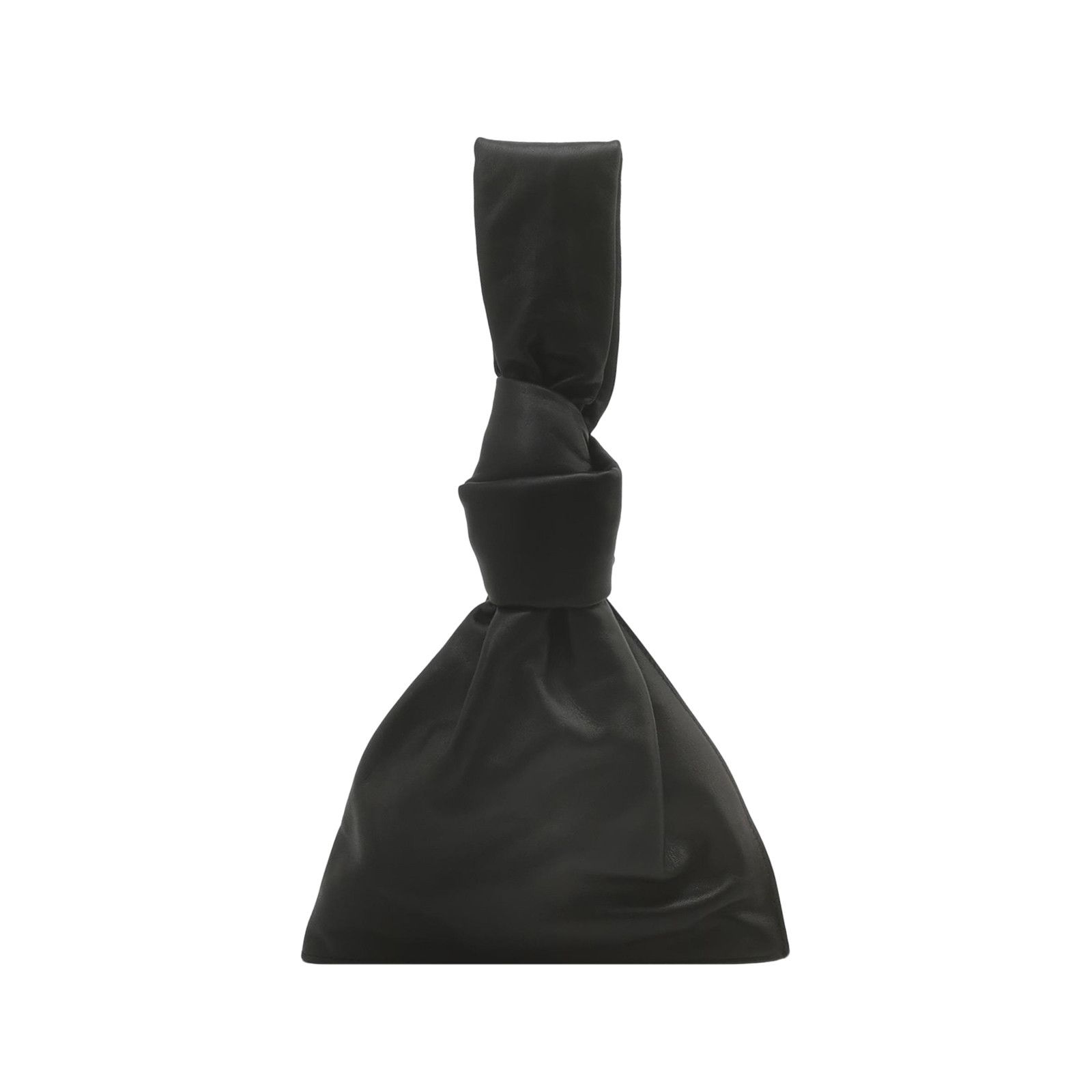 Bottega Veneta Twist Leather Handle Bag in Black, Women's