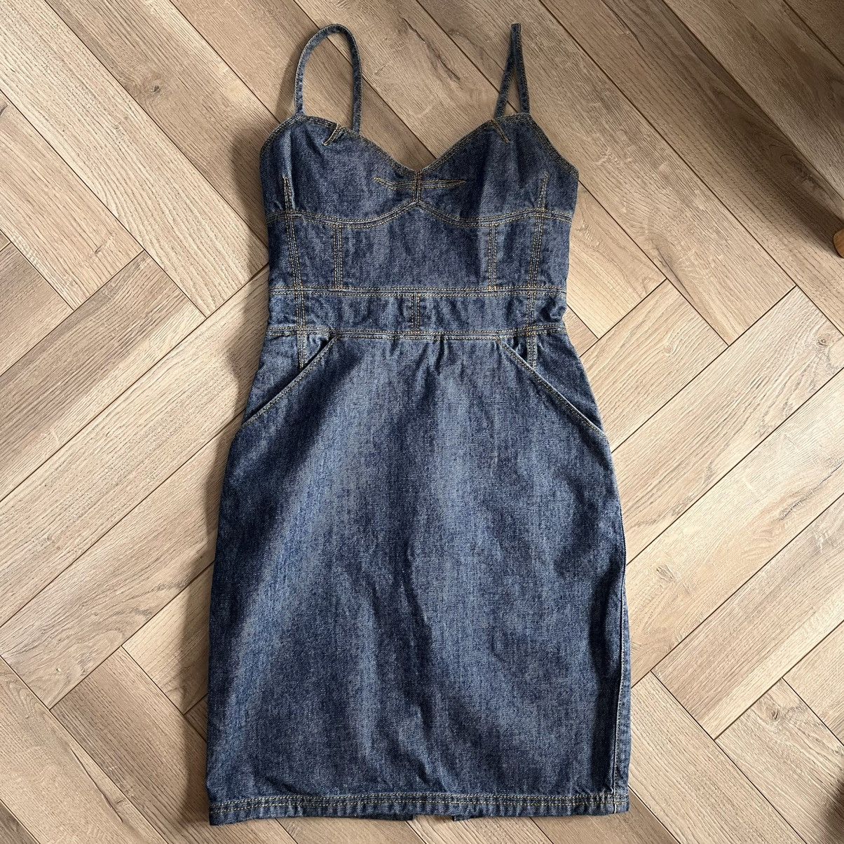 Marc Jacobs Marc Jacobs Mainline Denim Dress Size XS / US 0-2 / IT 36-38 - 1 Thumbnail