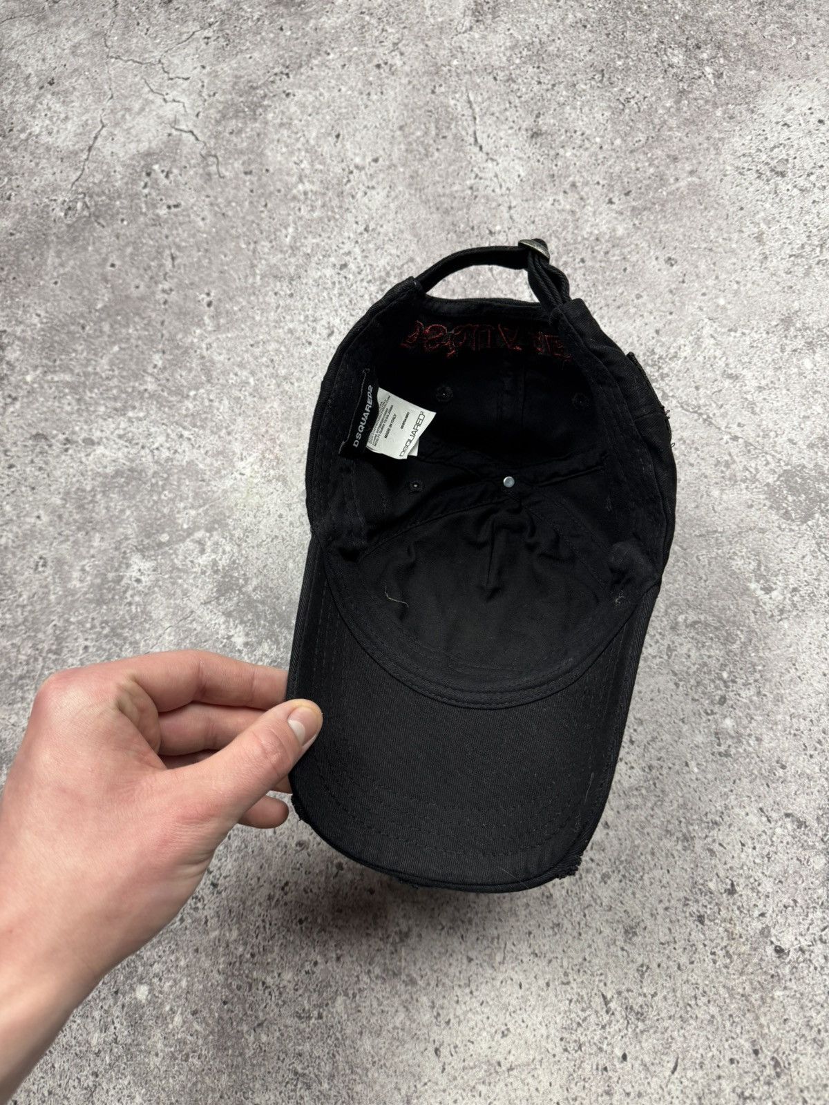 Dsquared2 Vintage Dsquared 2 Patchwork Cap Y2K Hats Japanese Style Size ONE SIZE - 11 Thumbnail