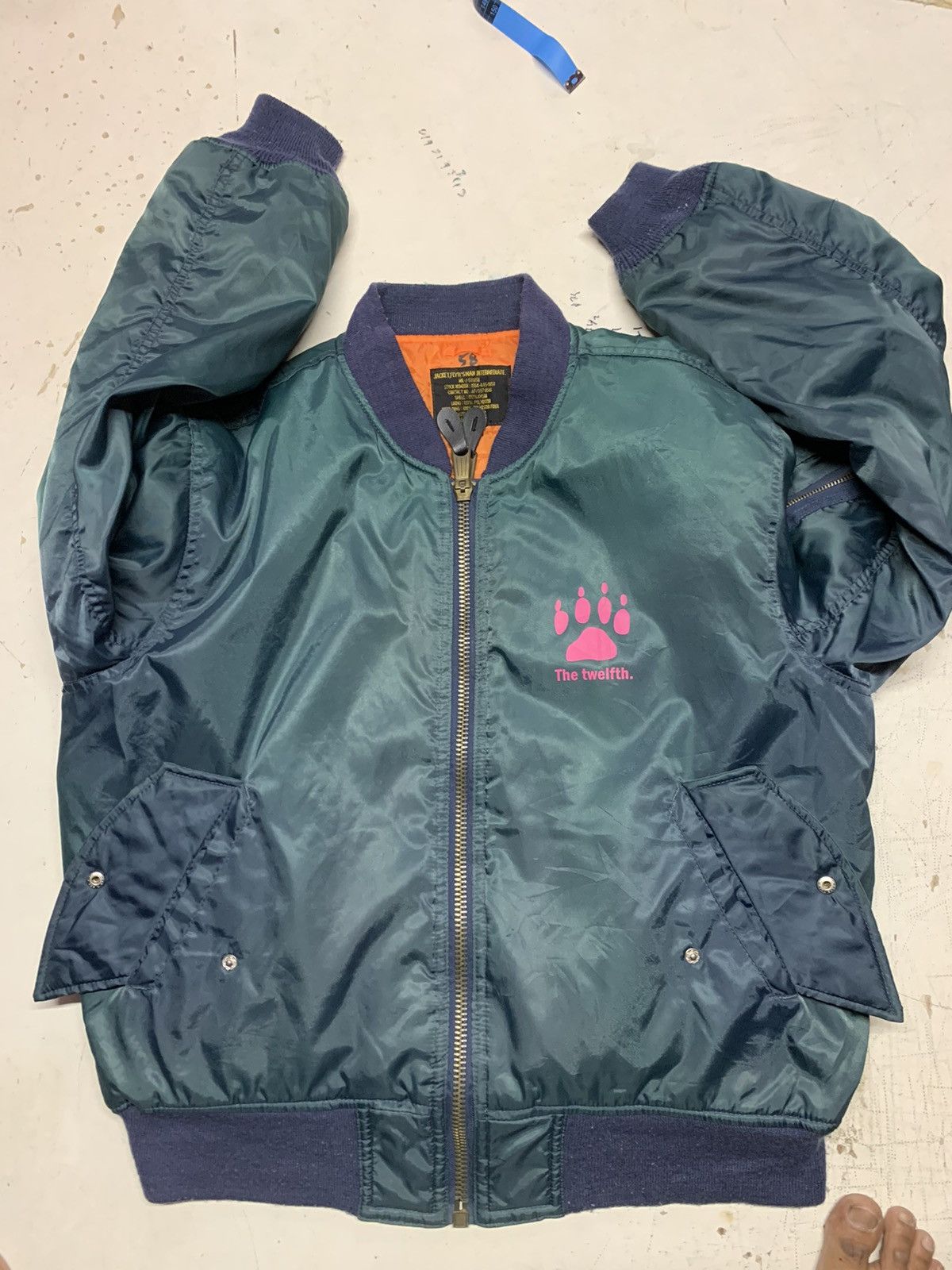 Designer Blue impluse army bomber jacket men’s fashion Size US M / EU 48-50 / 2 - 13 Thumbnail