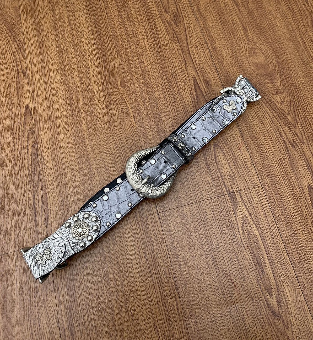 If Six Was Nine Silver studded crystal belt Size ONE SIZE - 2 Thumbnail