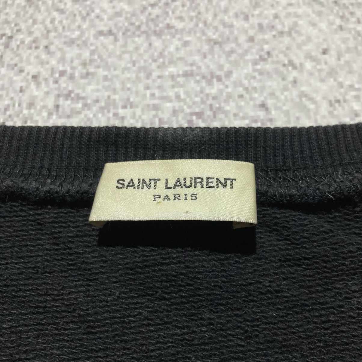 Saint Laurent Paris 🇫🇷 FW 15 Hedi Slimane Saint Laurent Paris 5 Zip Sweatshirt Size US M / EU 48-50 / 2 - 17 Thumbnail