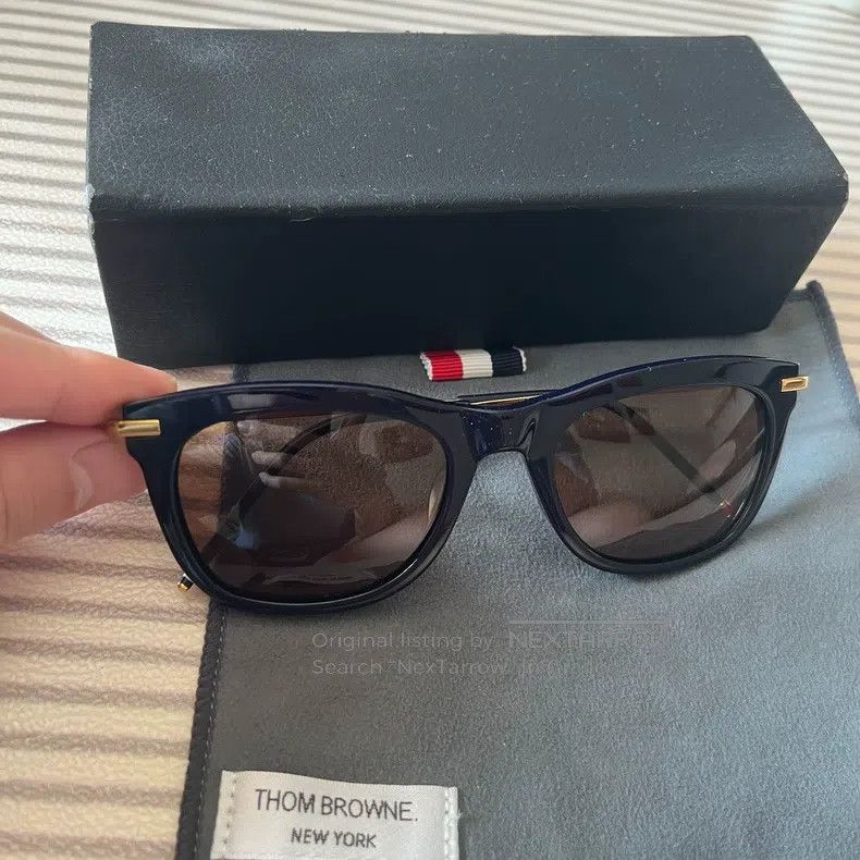 Thom Browne Thom Browne Navy blue sunglasses Size ONE SIZE - 1 Thumbnail